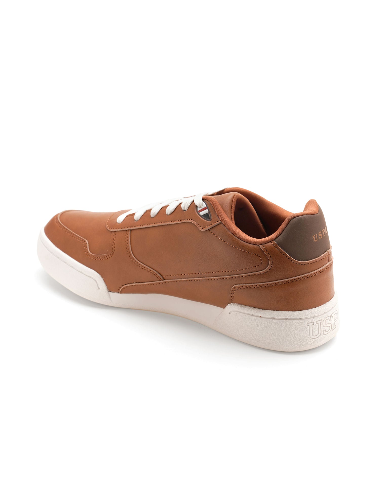 Men Valentin Solid Sneaker Tan - U.S. Polo Assn. India | Large