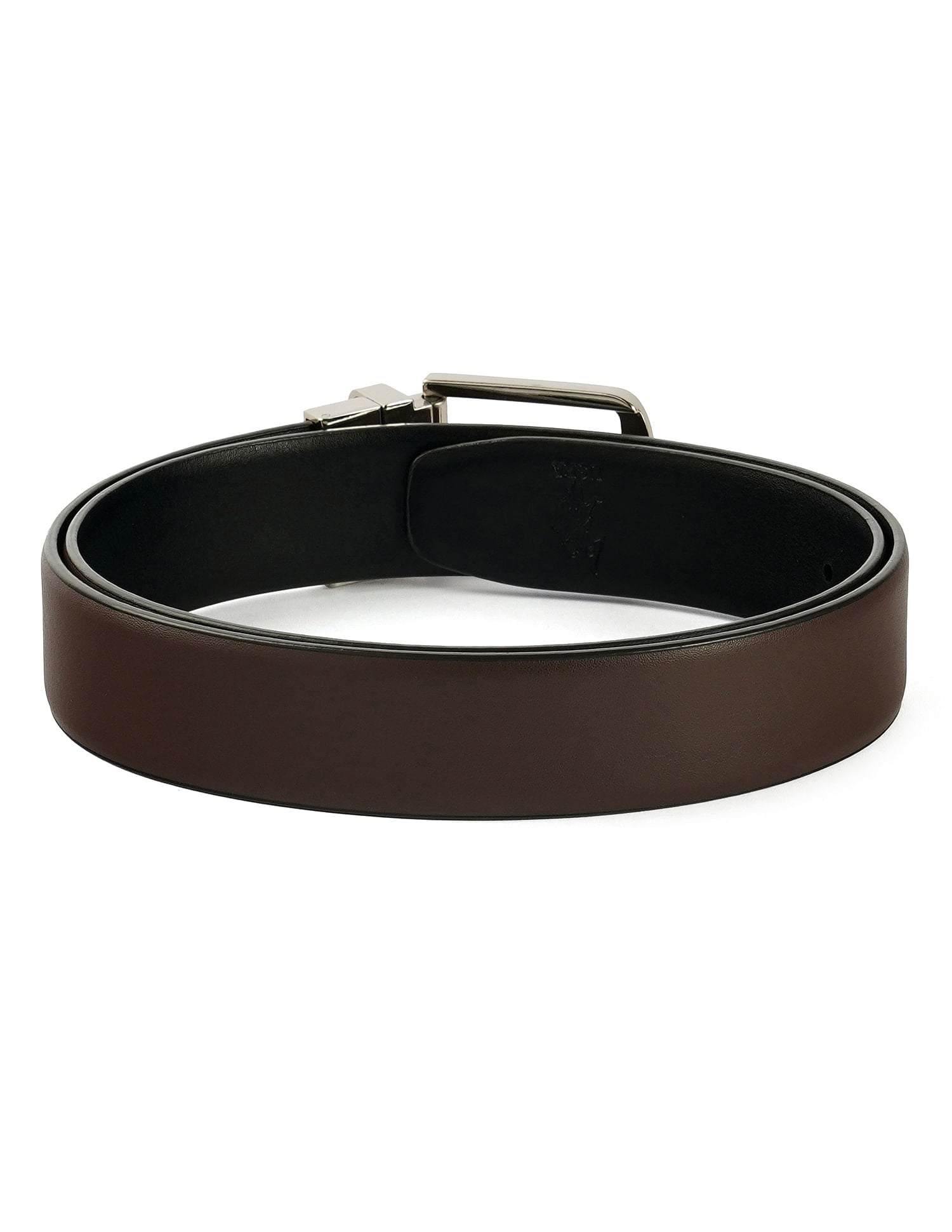 Leather Reversible Belt Black and Brown - U.S. POLO ASSN. | Large