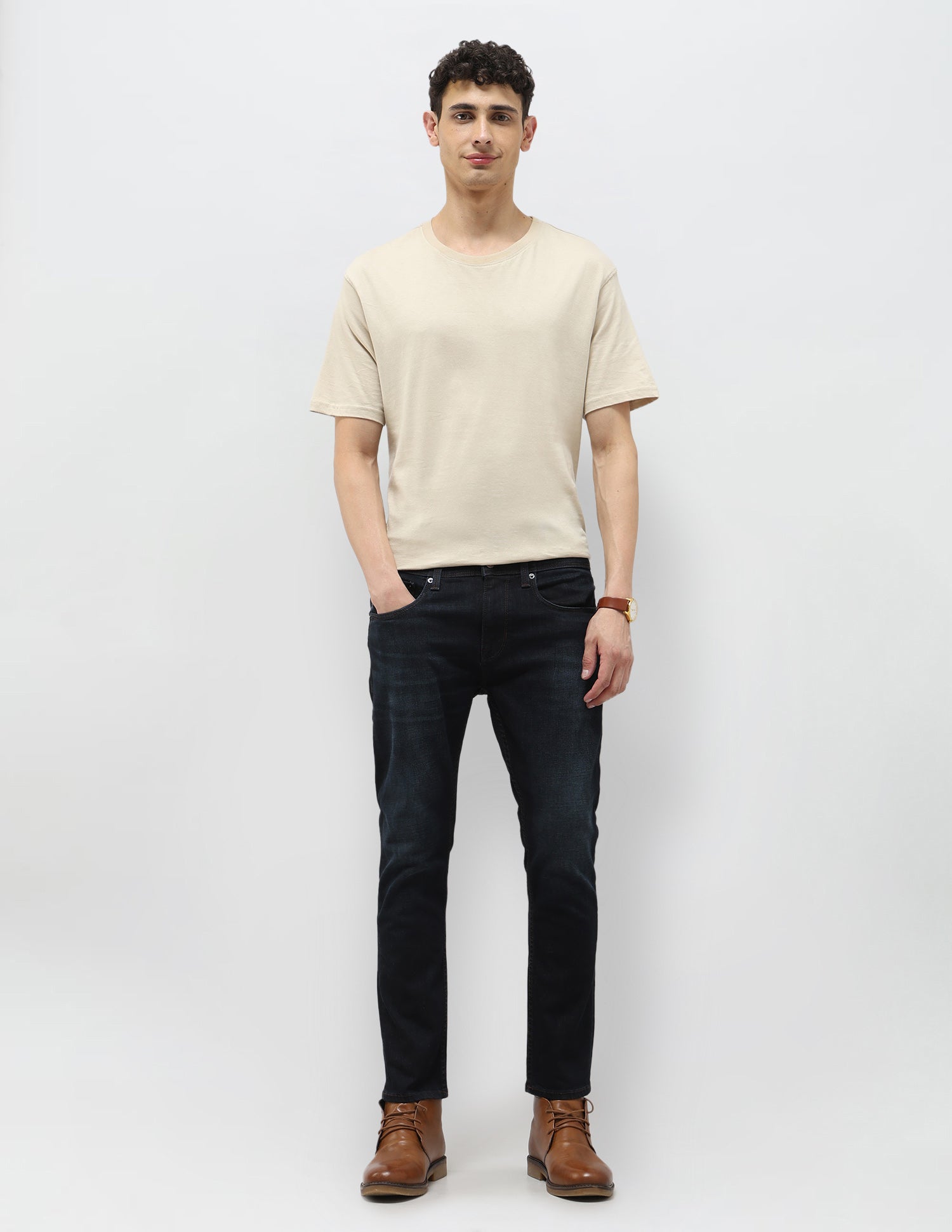 Henry Tapered Fit Blue Jeans Dark Blue - U.S. POLO ASSN. | Large