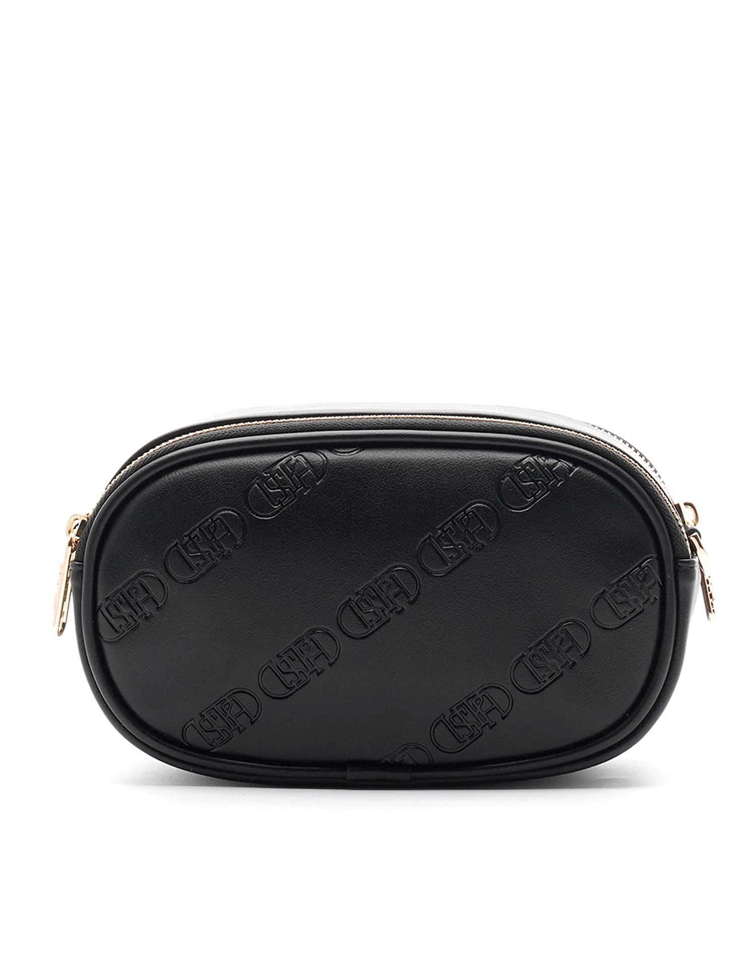 Ruth Monogram Cross Body Bag Black - U.S. POLO ASSN. | Large