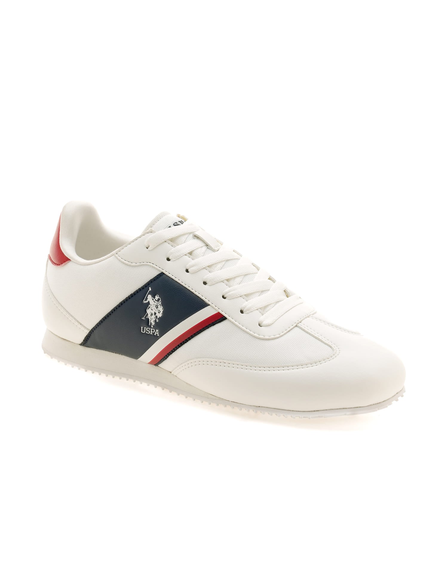 Men Adler 5.0 Colourblocked Sneakers Off White - U.S. Polo Assn. India | Large