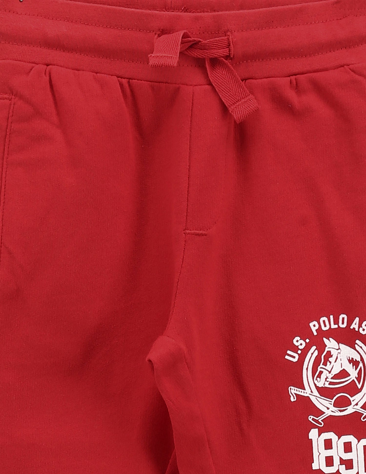 Boys Solid Logo Joggers Red - U.S. POLO ASSN. | Large