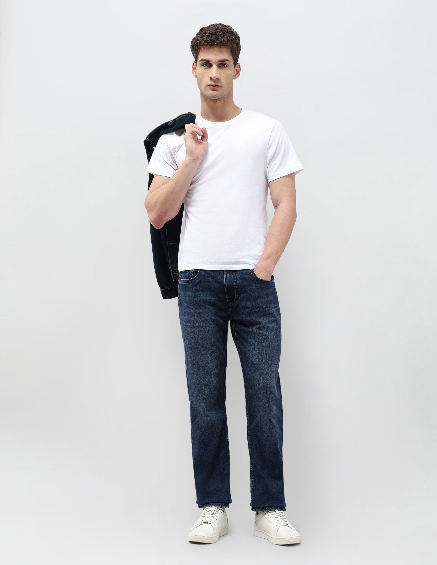 Harold Slim Straight Fit Blue Jeans Indigo - U.S. Polo Assn. India | Large