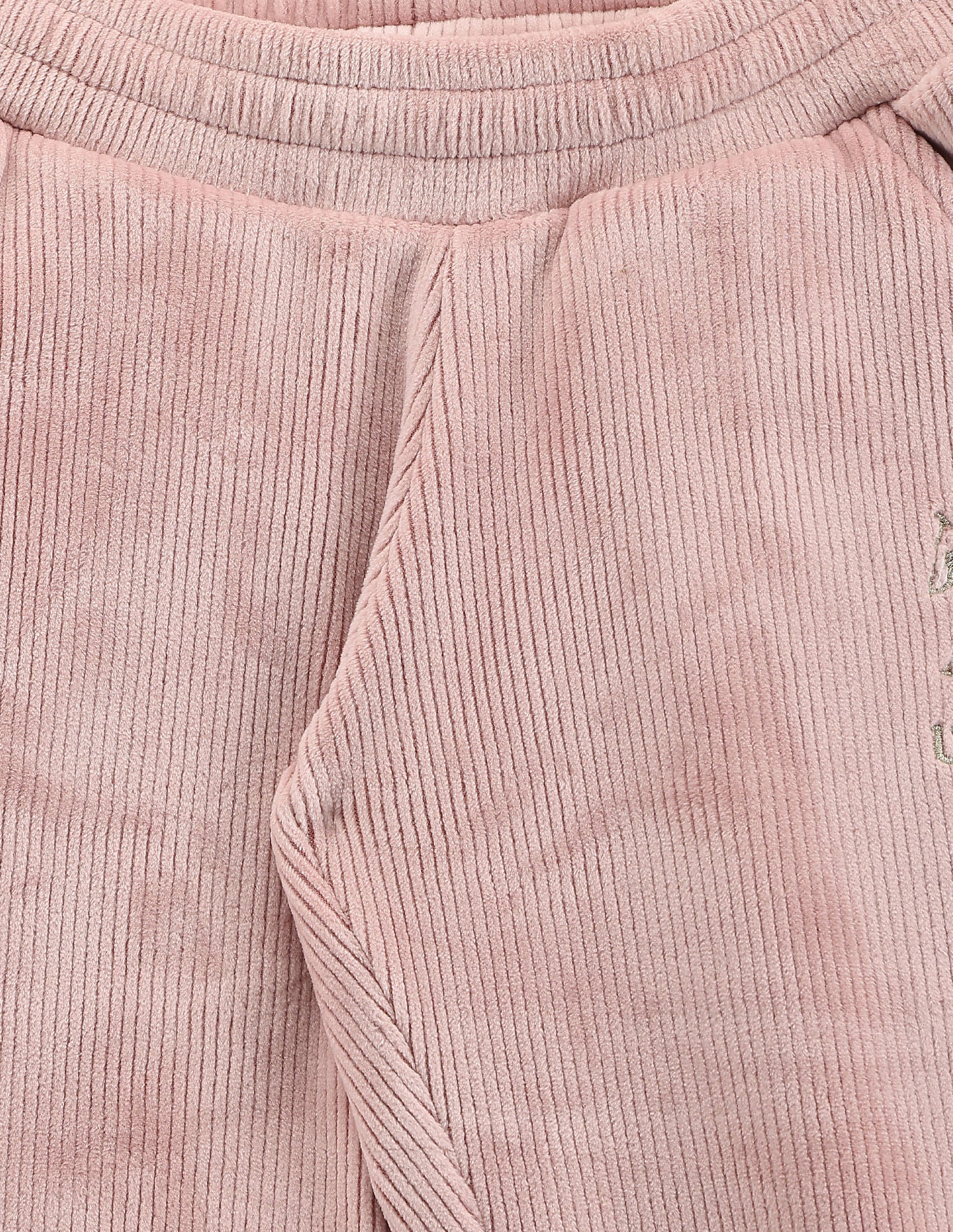 Girls Ribbed Track Pant Light Pink - U.S. POLO ASSN. | Large