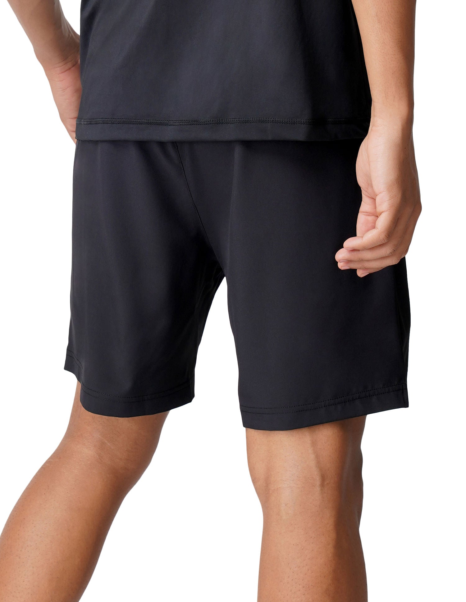 Mesh Yoke Zipper Pocket I717 Shorts - Pack Of 1 Black - U.S. POLO ASSN. | Large