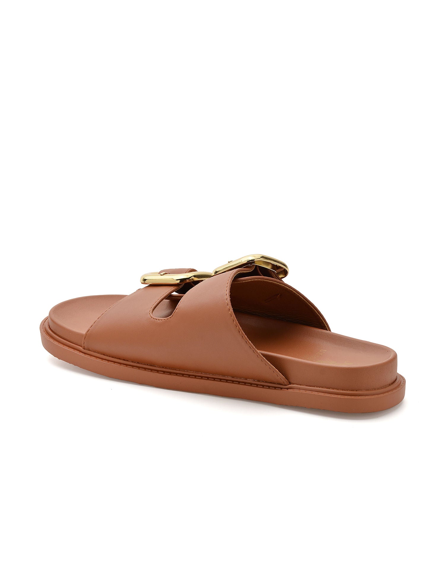Textured Giovanna Slippers Tan - U.S. POLO ASSN. | Large