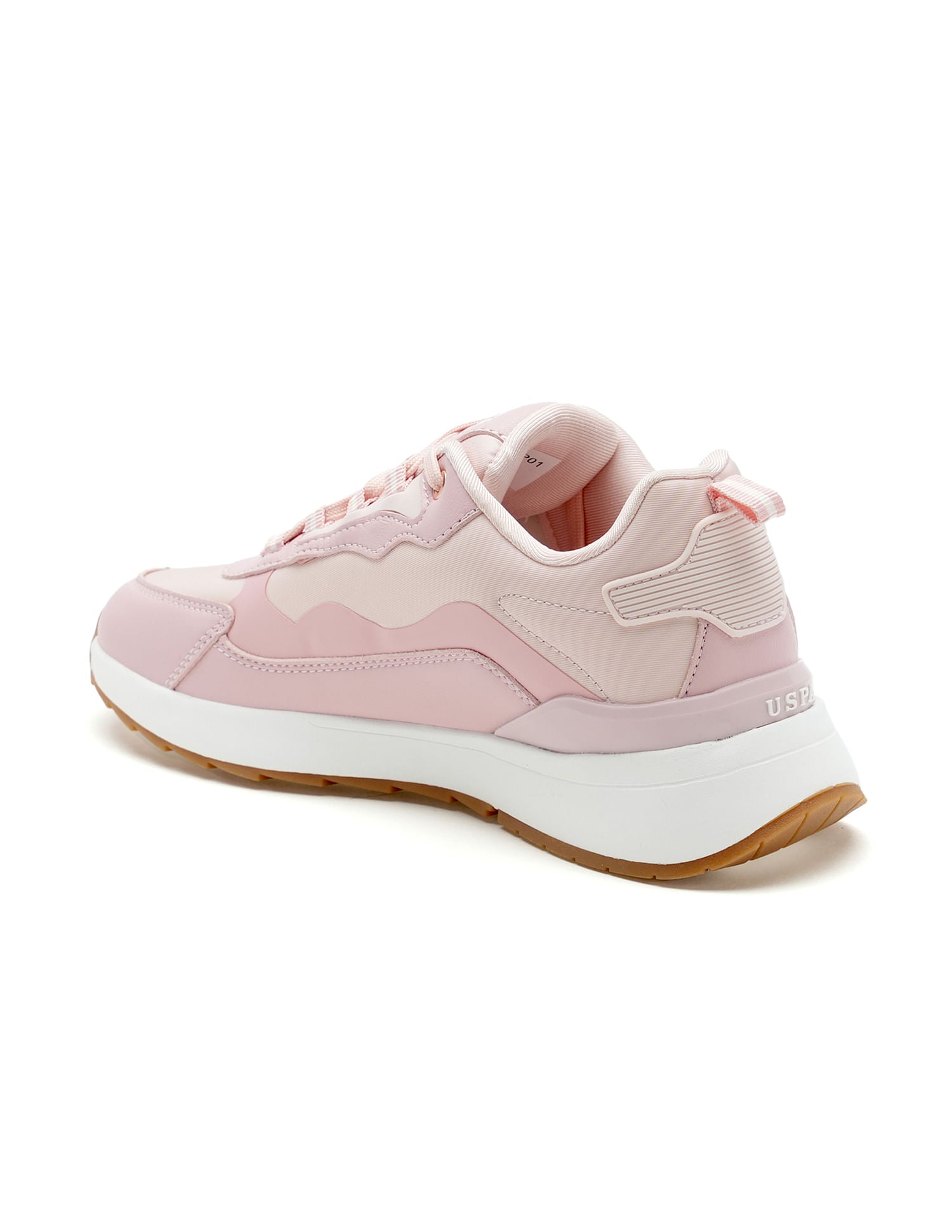 Women Colour Block Cassey Sneakers Pink - U.S. Polo Assn. India | Large