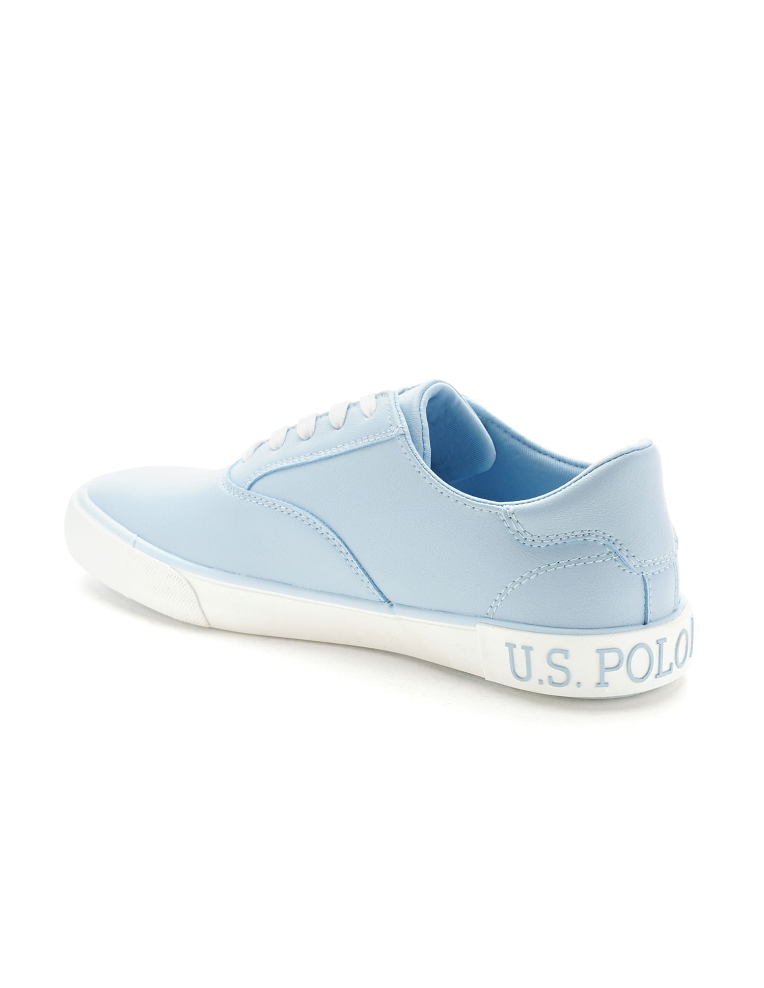Women Low Top Parker Sneakers Light Blue - U.S. Polo Assn. India | Large