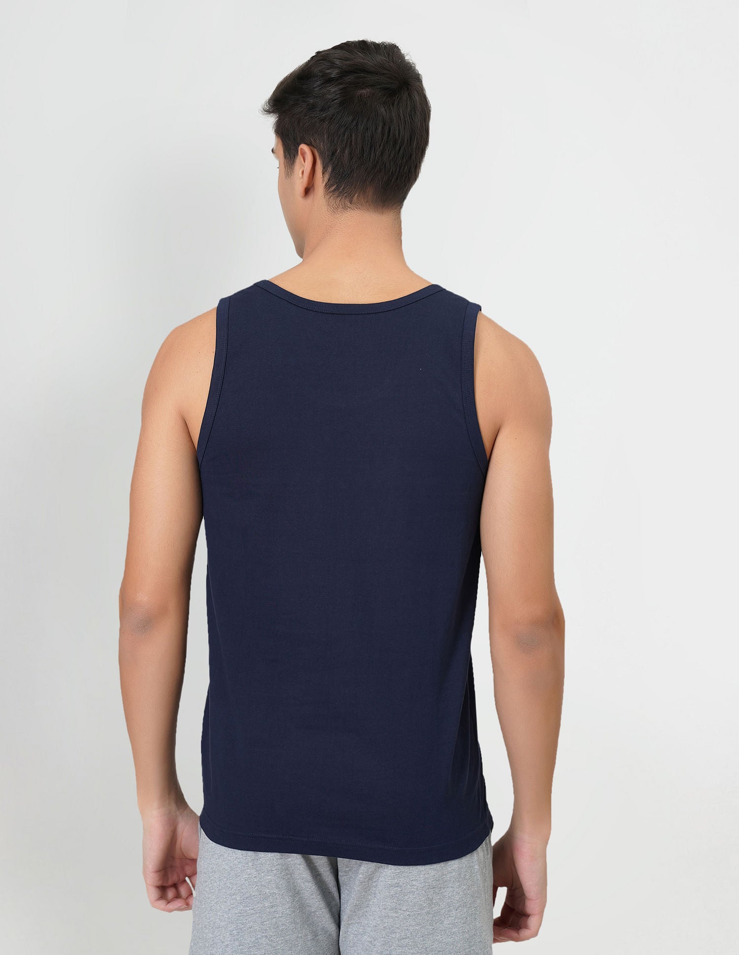 Striped Cotton EV005 Vest - Pack Of 1 Navy - U.S. POLO ASSN. | Large