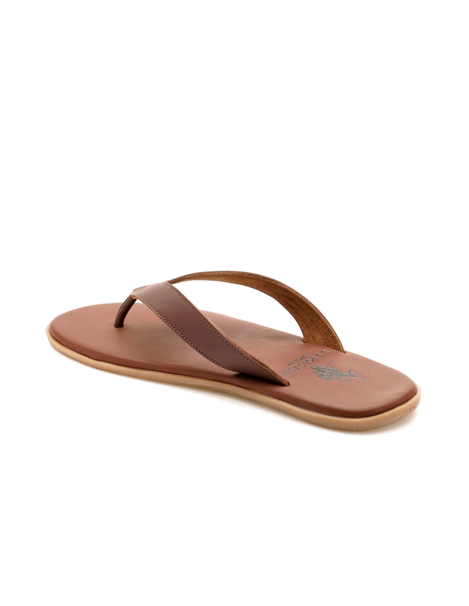 Men Wanor 2.0 Flip Flops Brown - U.S. Polo Assn. India | Large