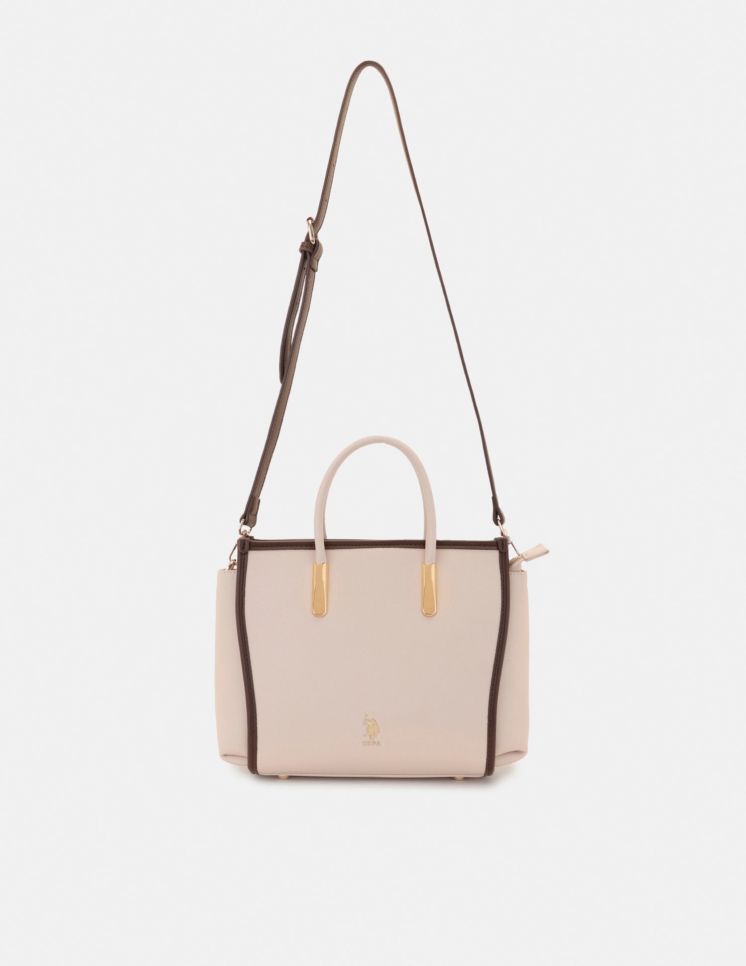 Women Alix Satchel Bag Nude - U.S. POLO ASSN. | Large