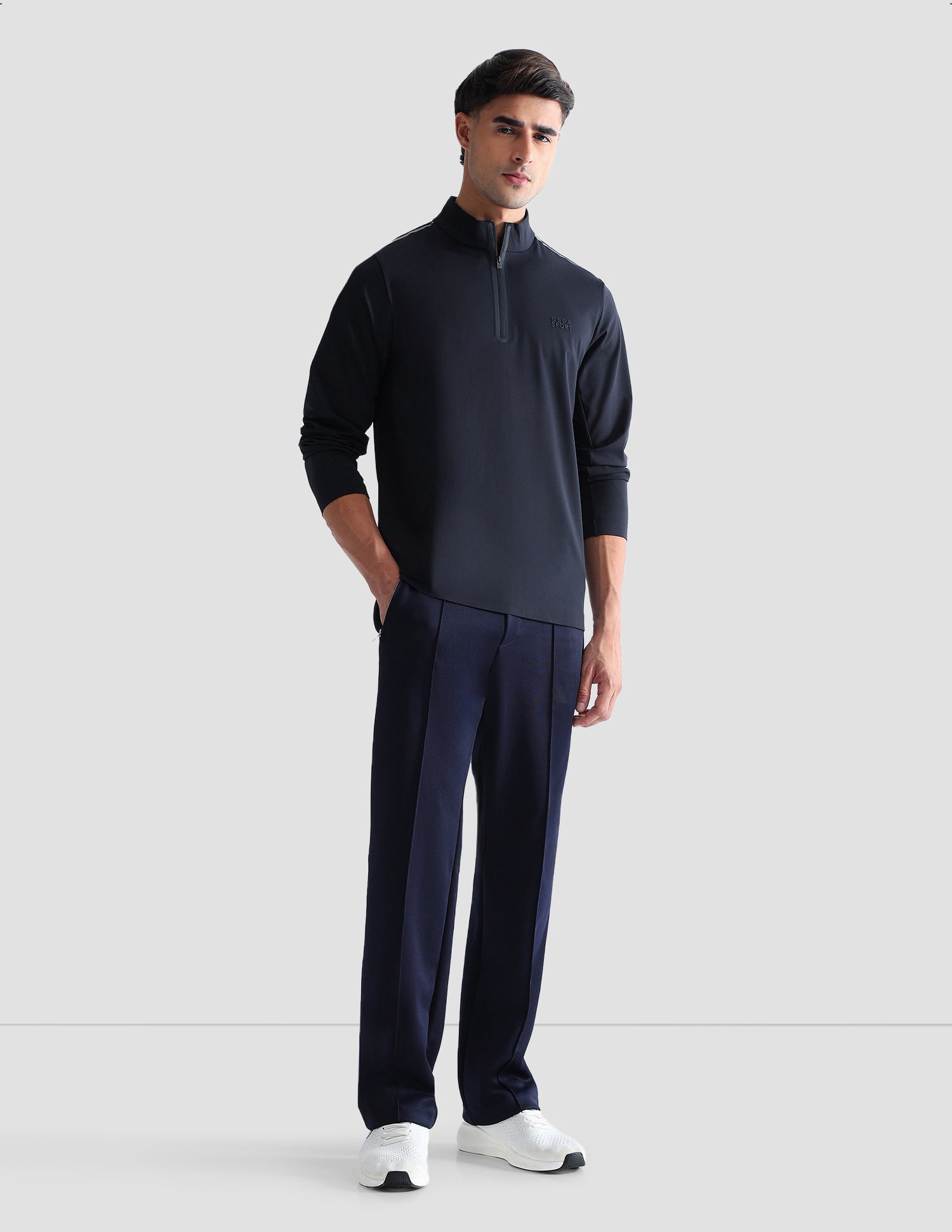 Solid Regular Fit Active T-Shirt Navy - U.S. POLO ASSN. | Large