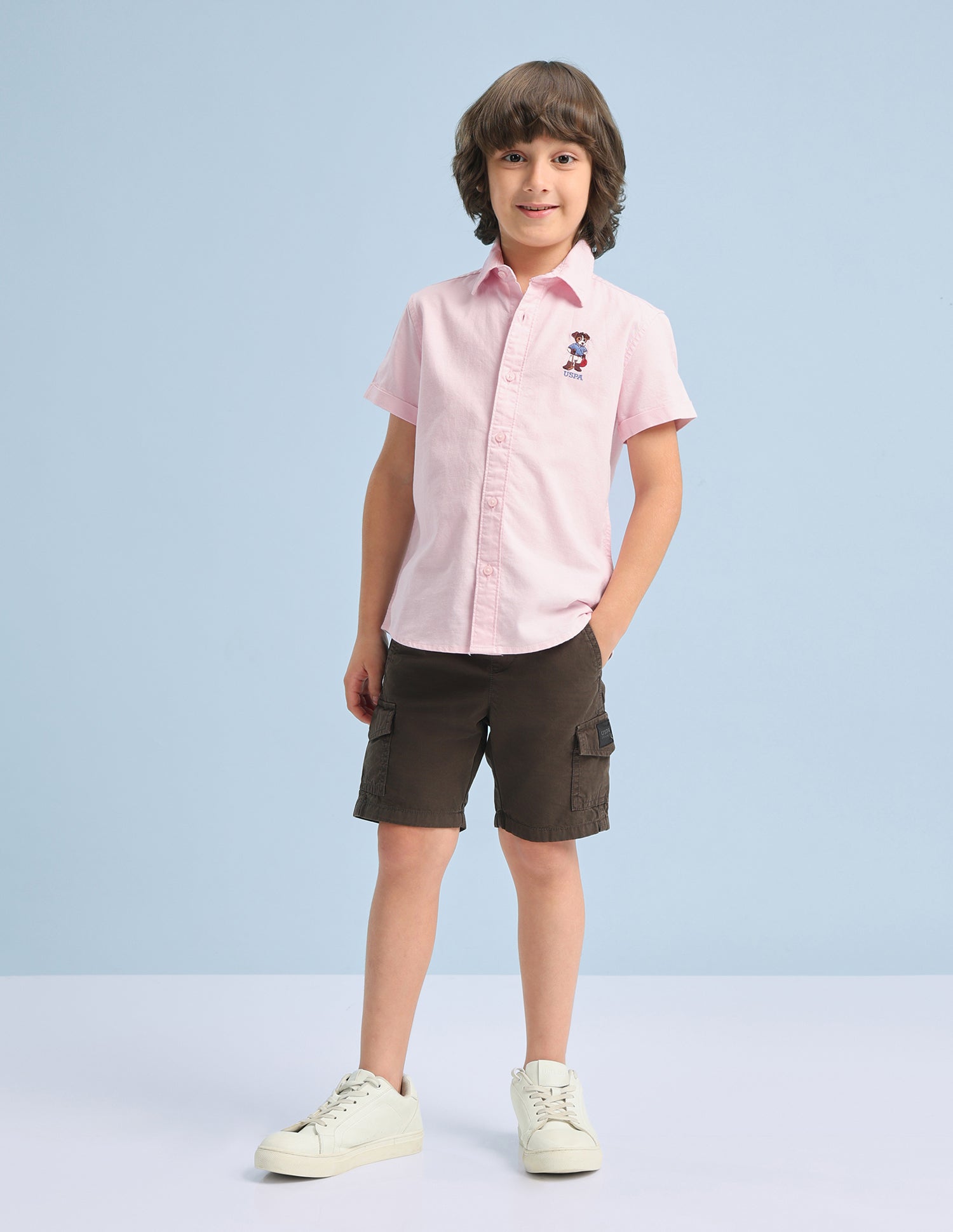 Oxford Regular Fit Shirt Pink - U.S. Polo Assn. India | Large