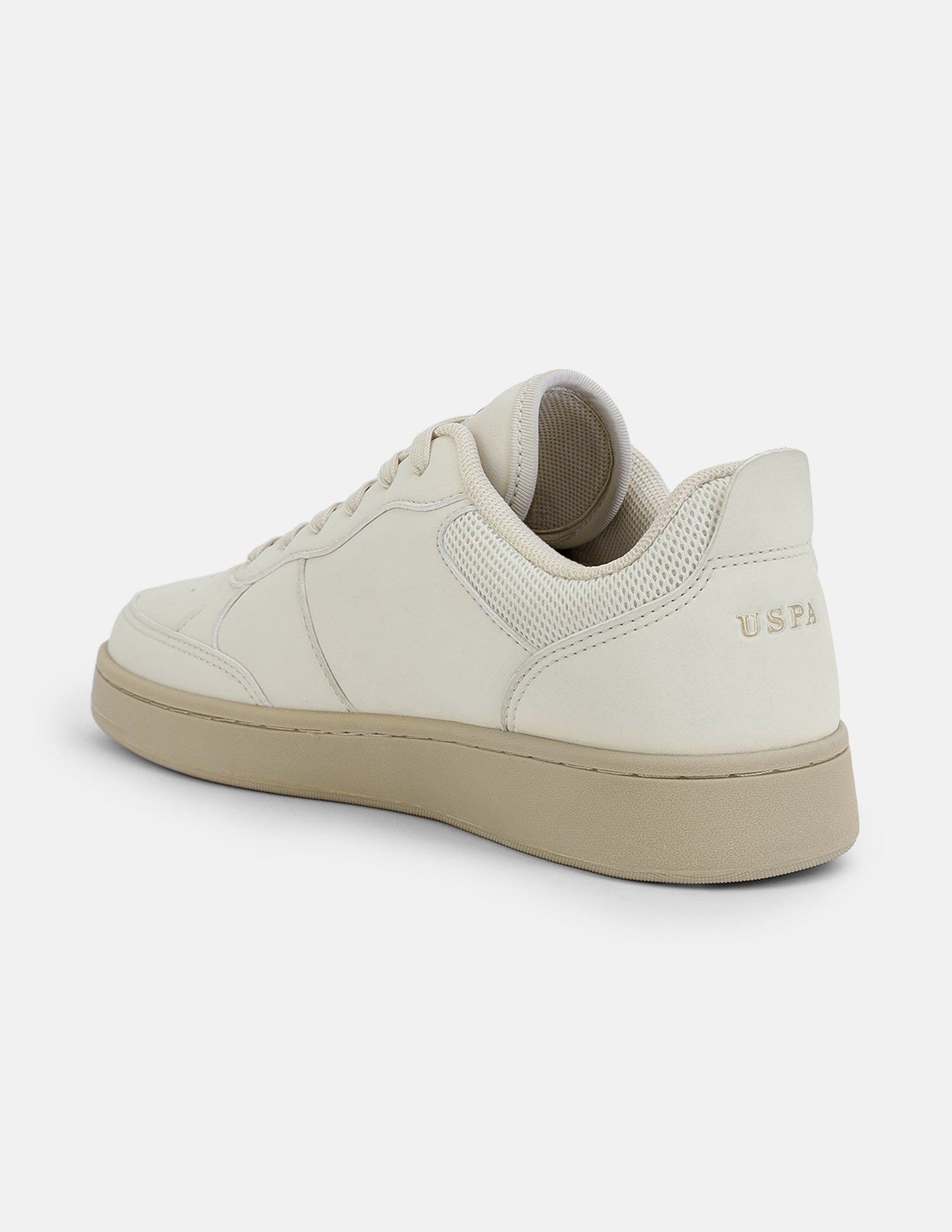Oriana Lace-Ups Sneakers Beige - U.S. Polo Assn. India | Large