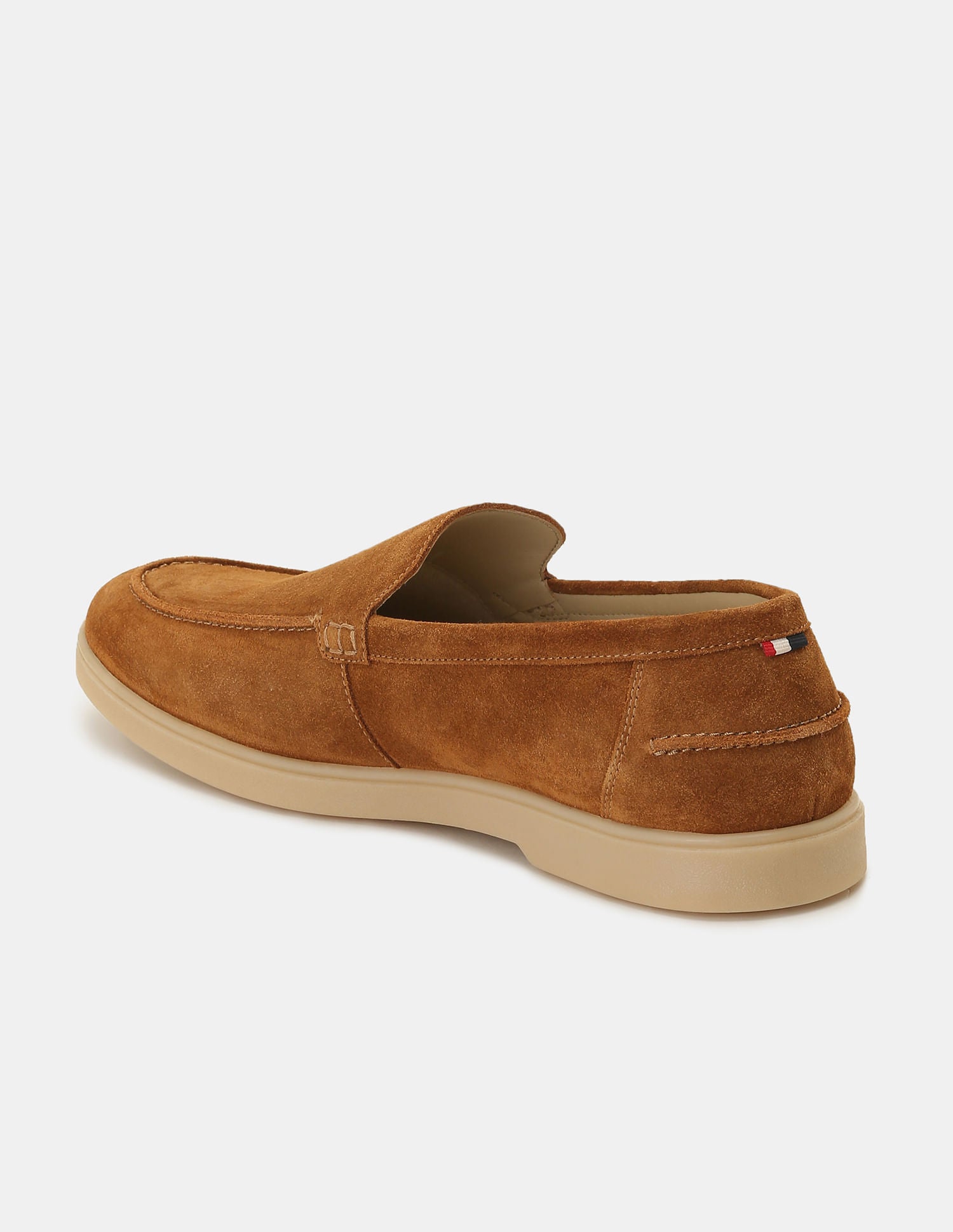 Men Round Toe Mael Slip-On Shoes Tan - U.S. Polo Assn. India | Large