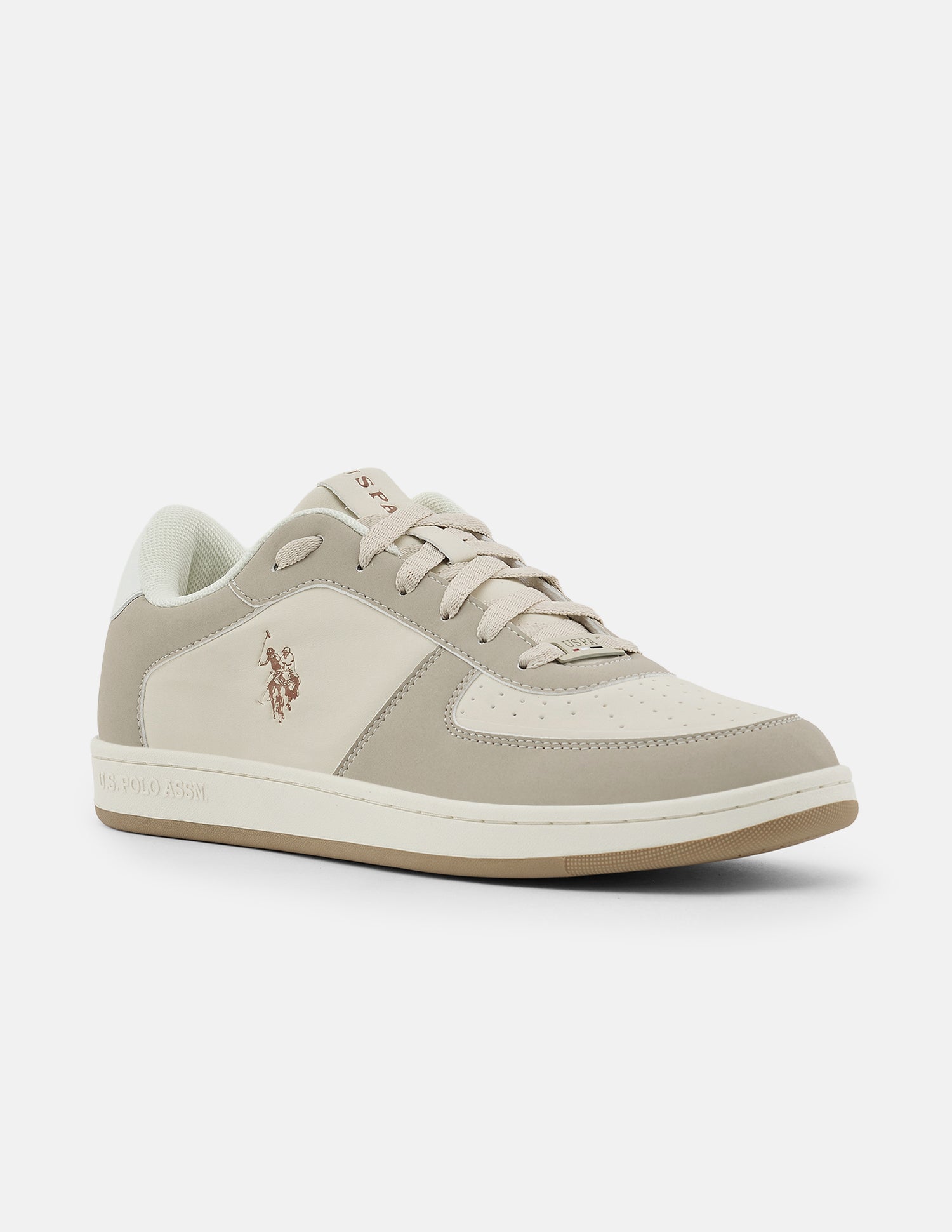 Colour Blocked Reino Sneakers Beige - U.S. Polo Assn. India | Large