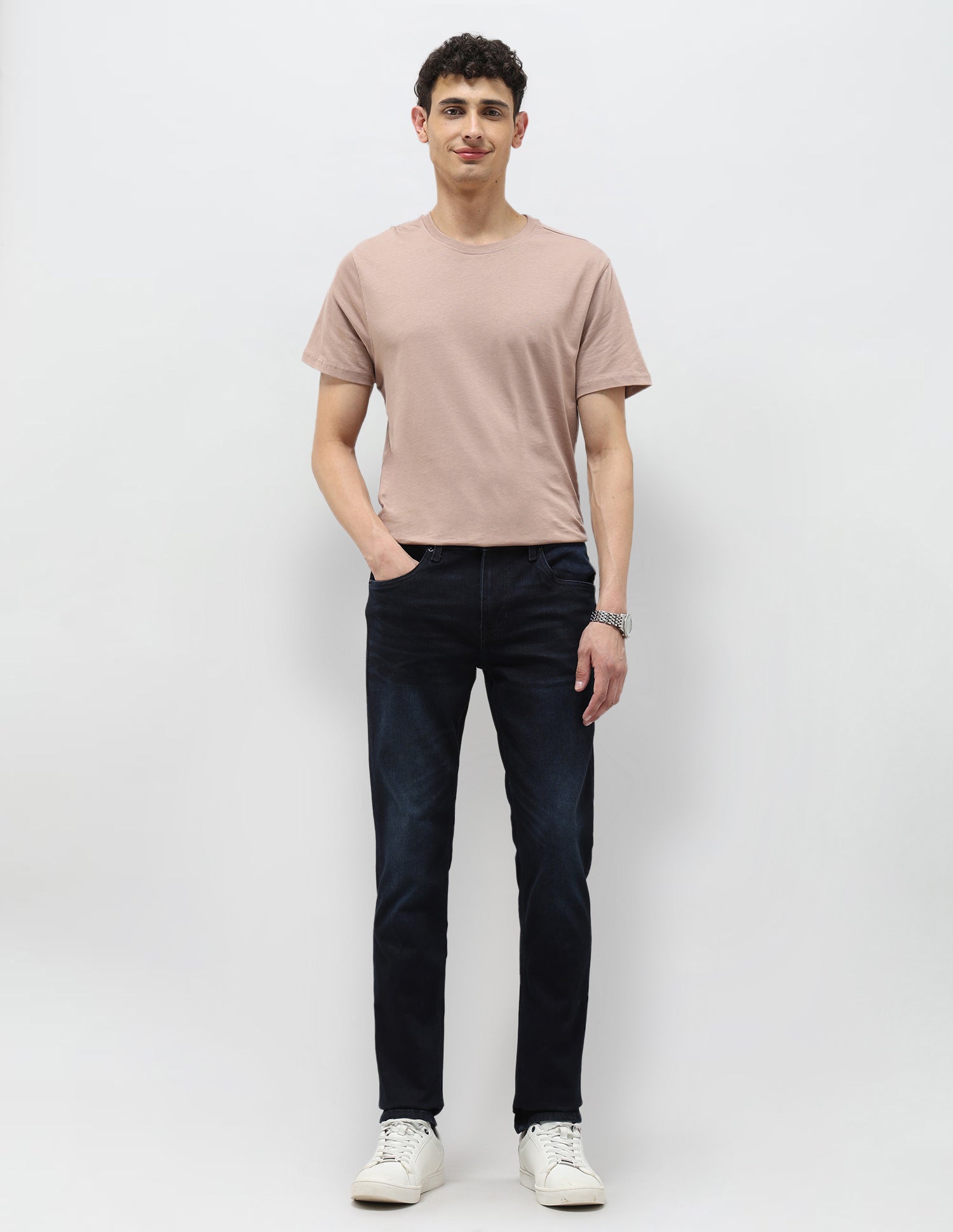 Brandon Slim Tapered Fit Blue Jeans Indigo - U.S. POLO ASSN. | Large