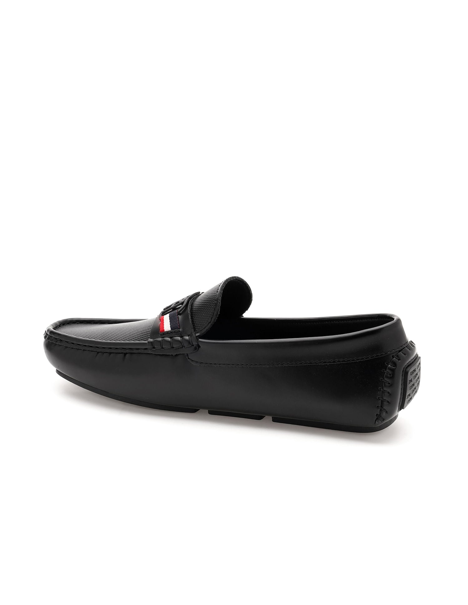 Men Anton Textured Loafer Black - U.S. POLO ASSN. | Large
