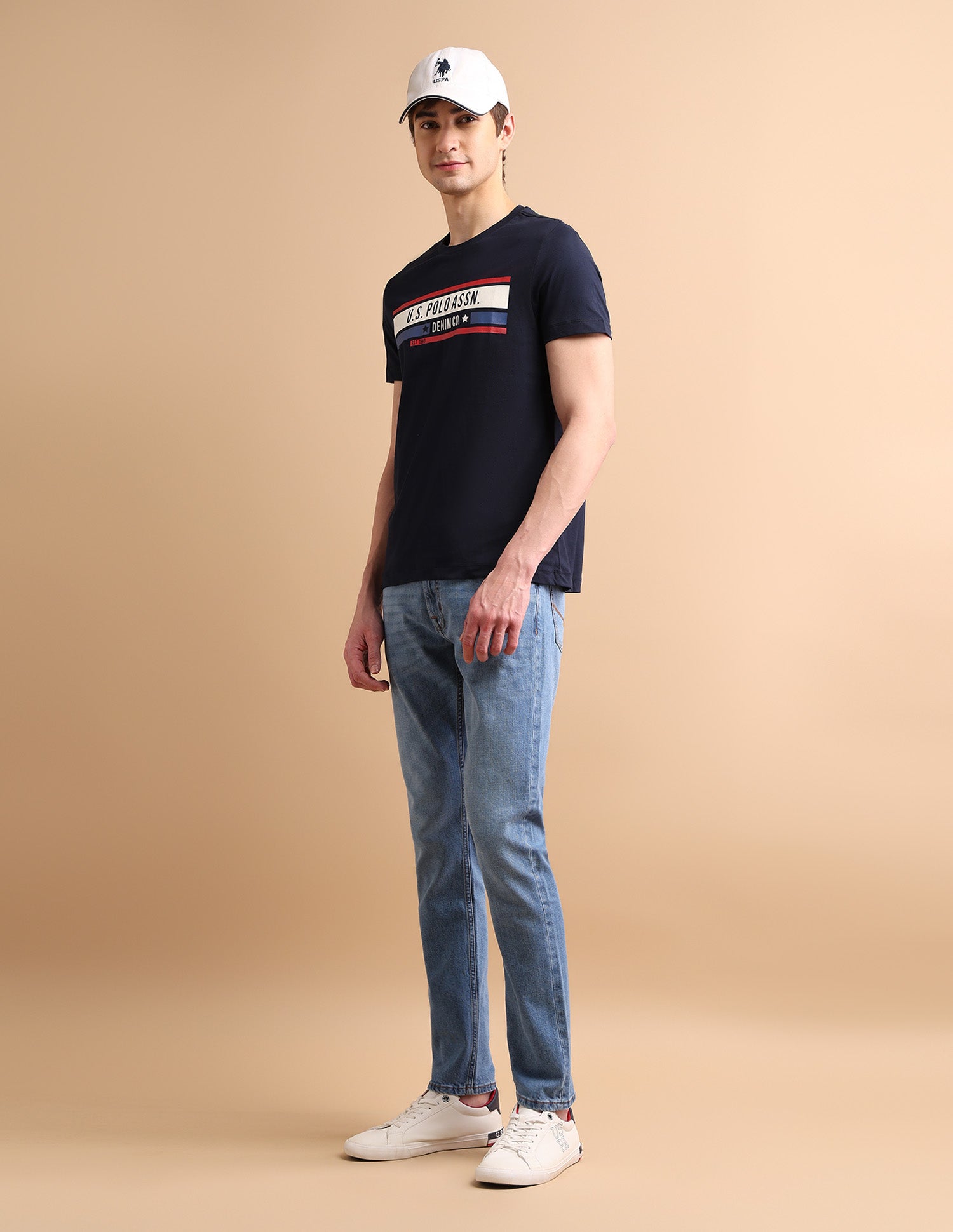 Brand Heritage T-Shirt Navy - U.S. POLO ASSN. | Large