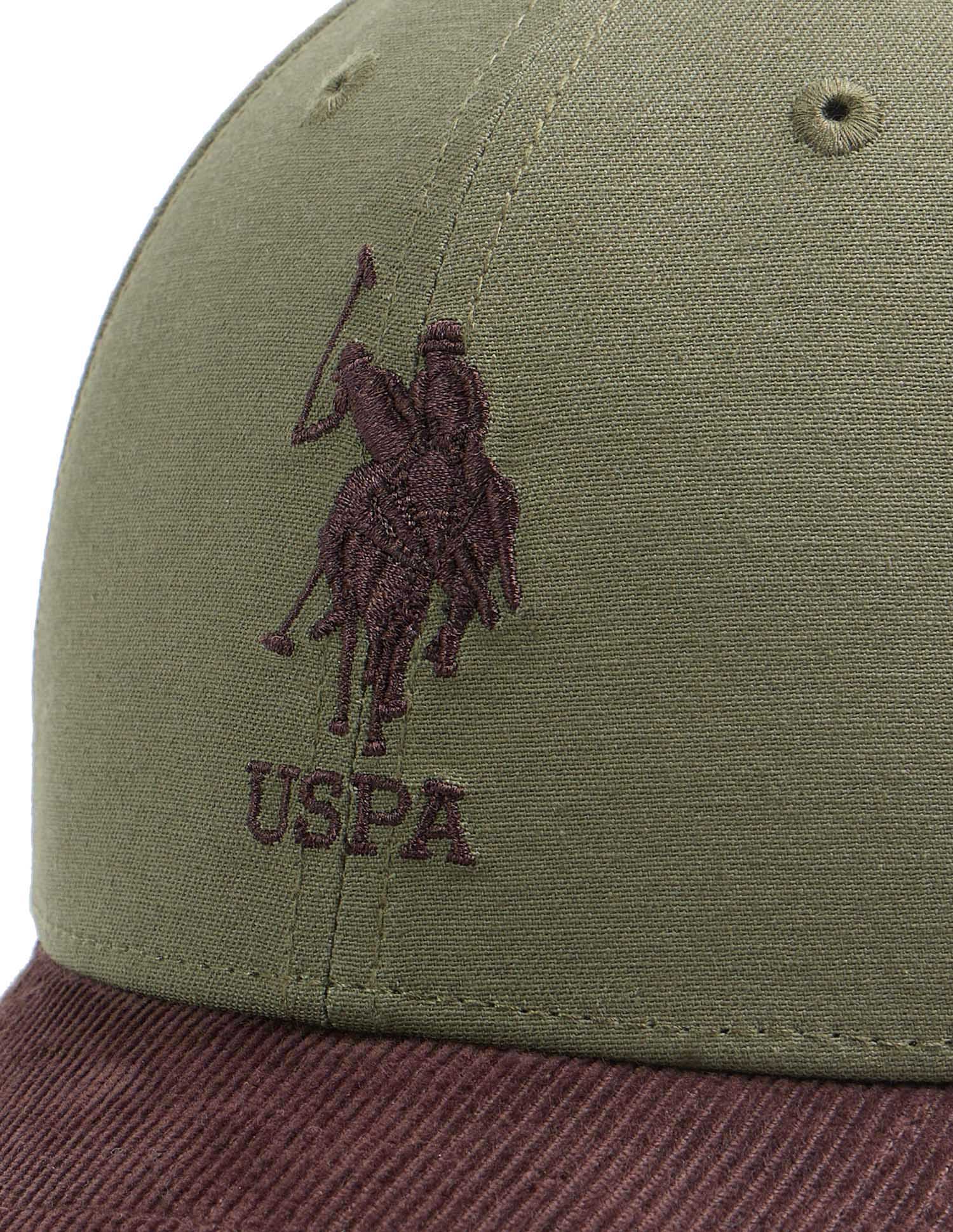 Corduroy Legend Of Horseshoe Cap Olive - U.S. Polo Assn. India | Large