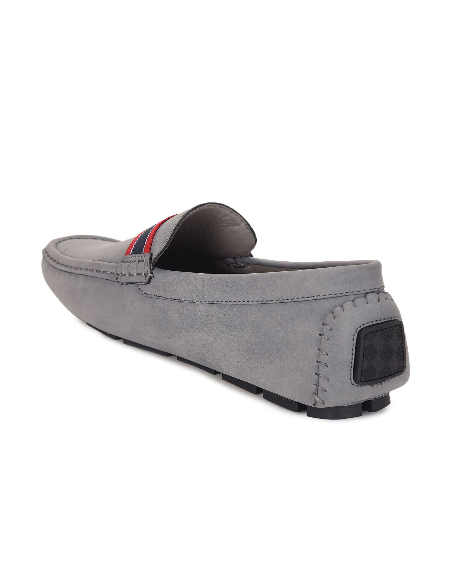 Round Toe Textured Perez 2.0 Shoes Grey - U.S. Polo Assn. India | Large
