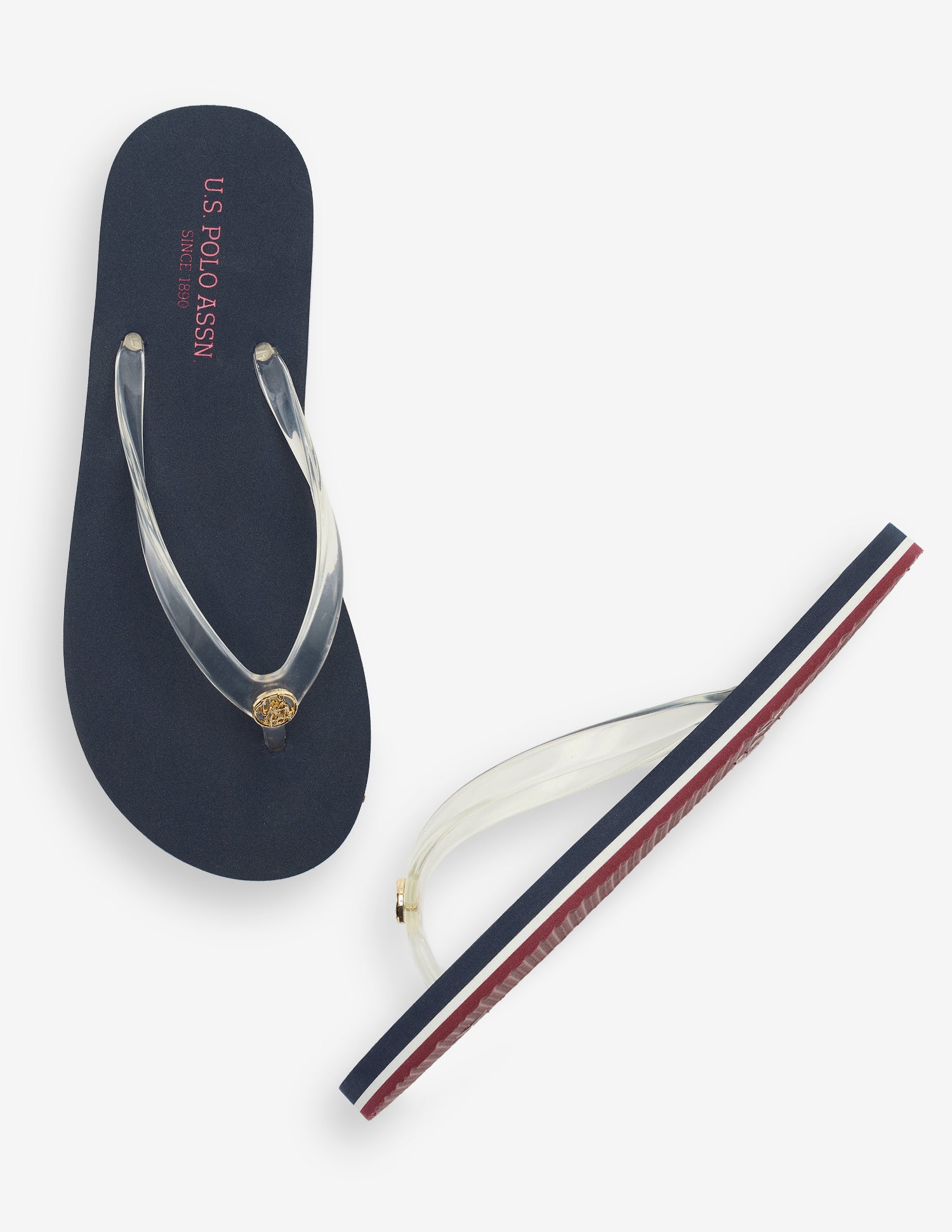 Bina Flip Flops Navy - U.S. Polo Assn. India | Large