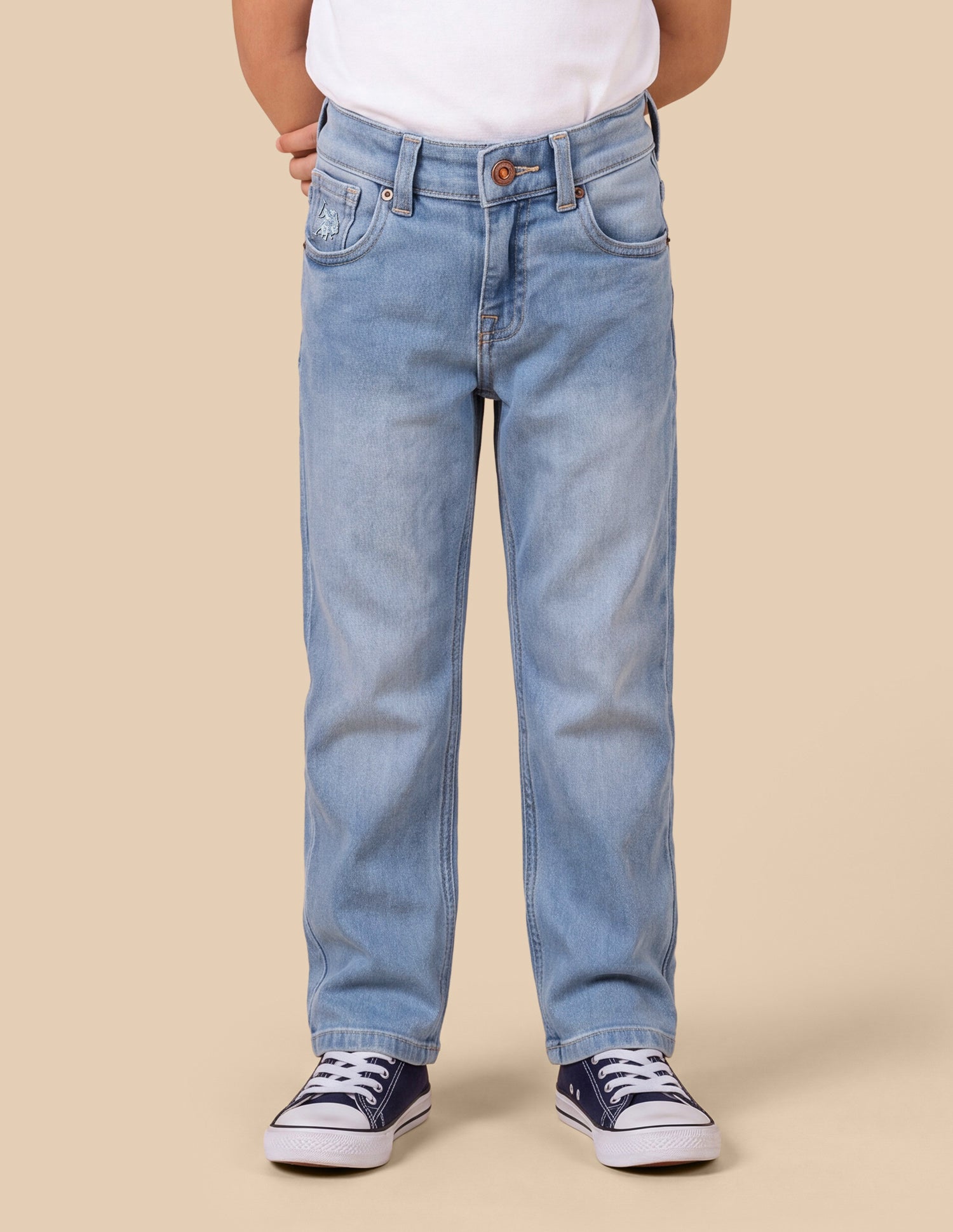 Harold Relaxed fit Blue jeans Light Blue - U.S. Polo Assn. India | Large