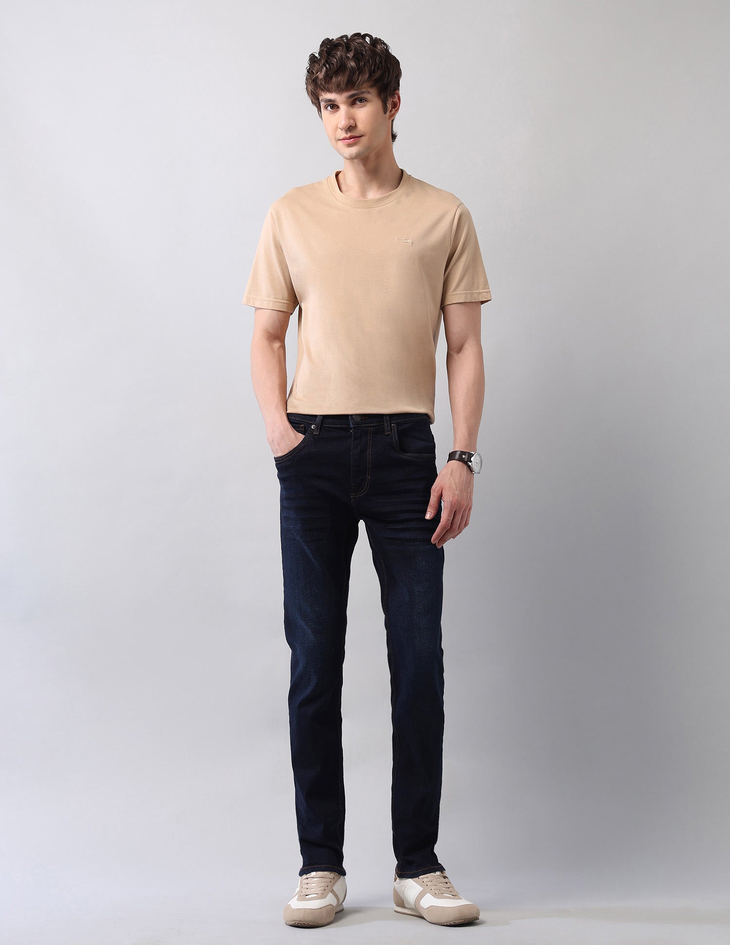 Brandon Slim Tapered Fit Blue Jeans Blue - U.S. POLO ASSN. | Large