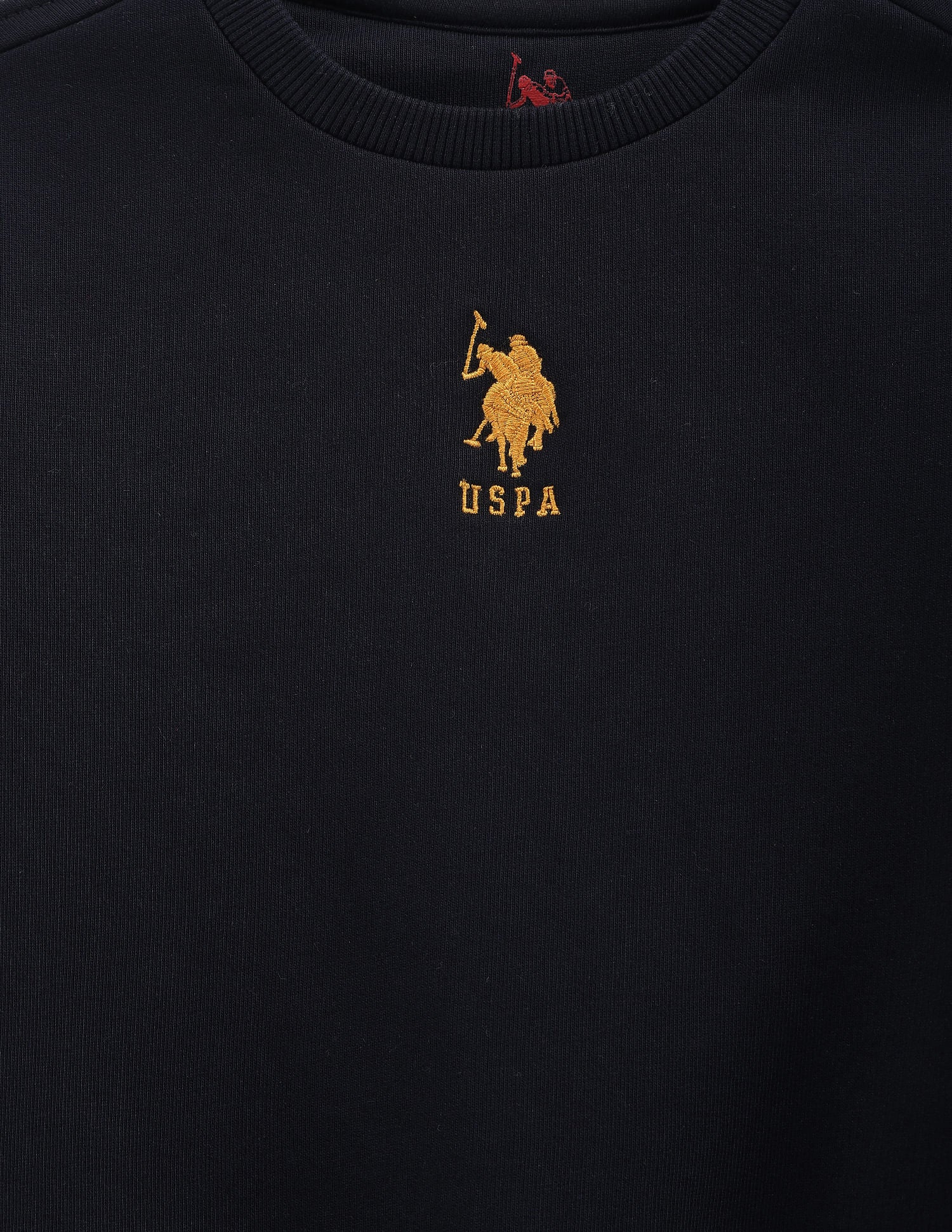 Boys Colour Block Sweatshirt Navy - U.S. POLO ASSN. | Large
