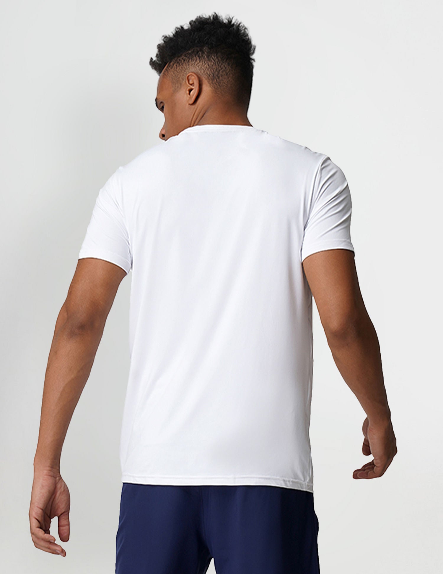 Brand Print Crew Neck I713 Lounge T-Shirt - Pack Of 1 White - U.S. POLO ASSN. | Large