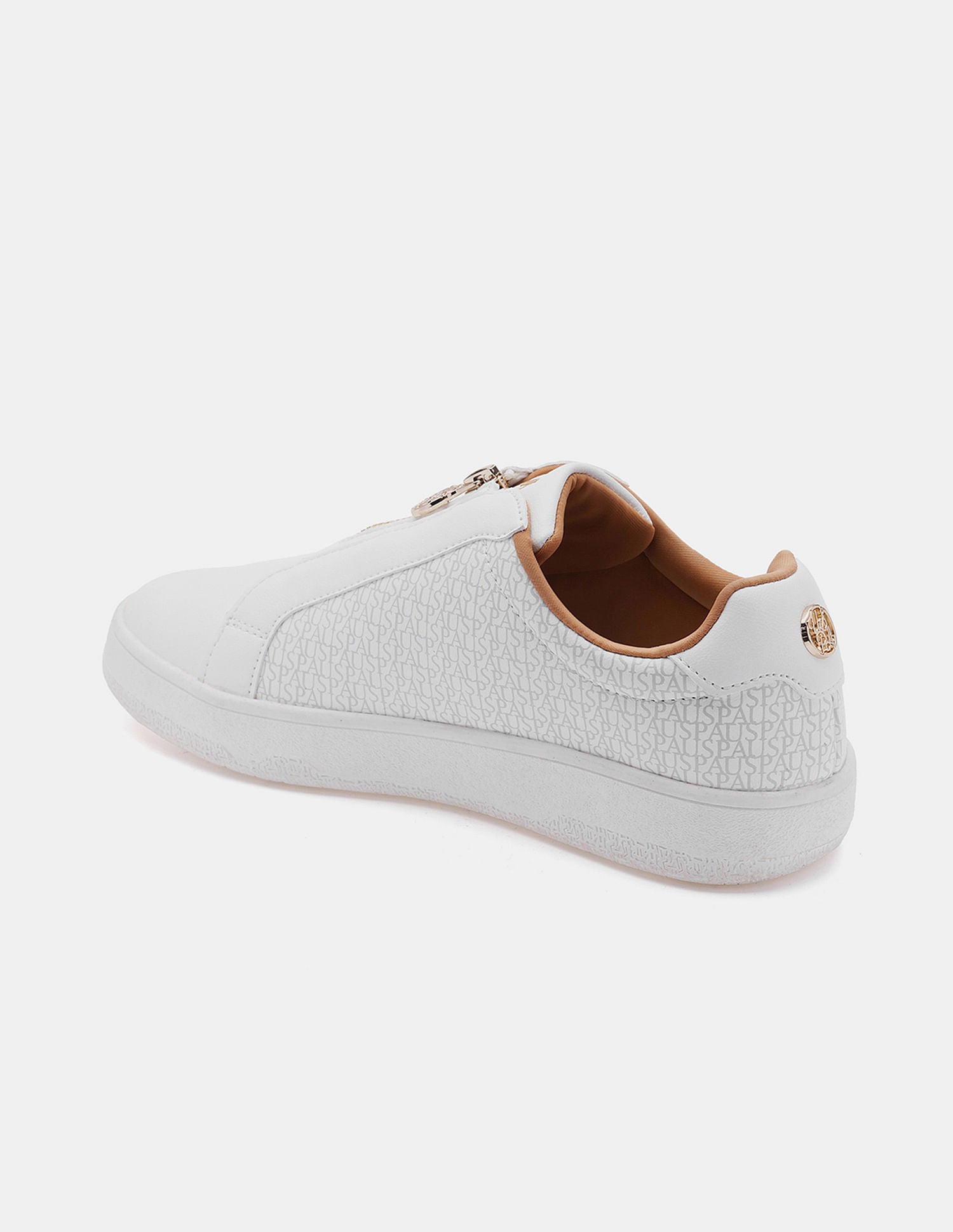 Women Marisa Brand Printed Sneakers White - U.S. POLO ASSN. | Large