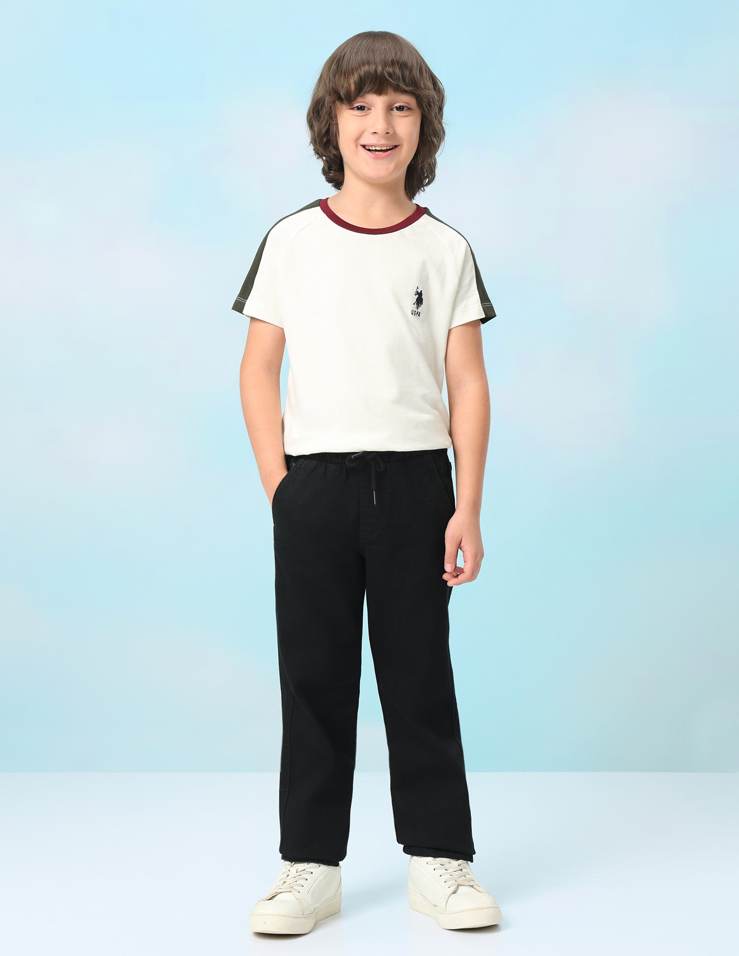 Mid Rise Regular Fit Jeans Black - U.S. Polo Assn. India | Large