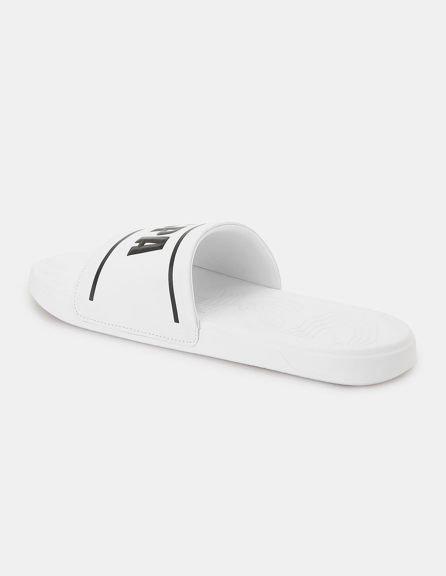 Men Deja Brand Printed Slippers White - U.S. POLO ASSN. | Large