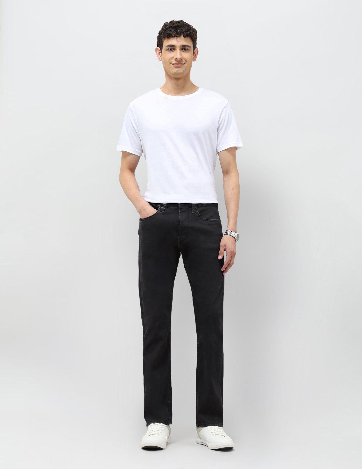 Harold Slim Straight Fit Black Jeans Dark Wash - U.S. POLO ASSN. | Large