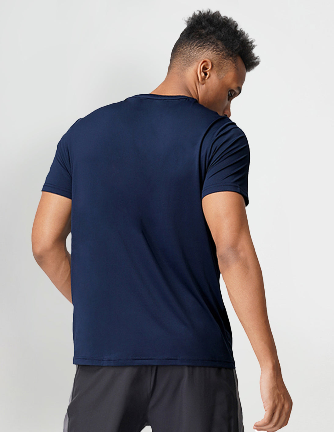 Brand Stripe Crew Neck I714 Lounge T-Shirt - Pack Of 1 Navy - U.S. POLO ASSN. | Large