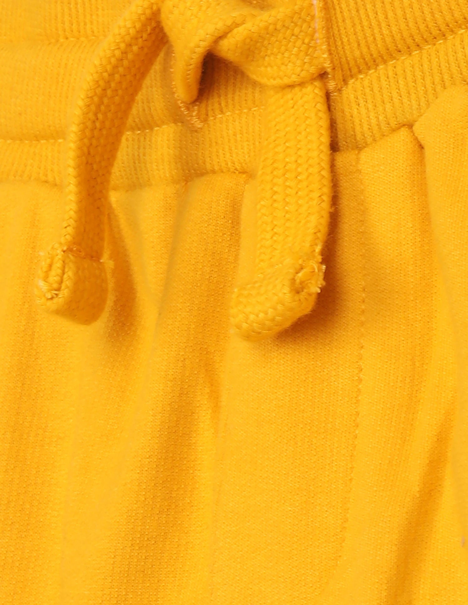 Mid Rise Solid Joggers Yellow - U.S. POLO ASSN. | Large