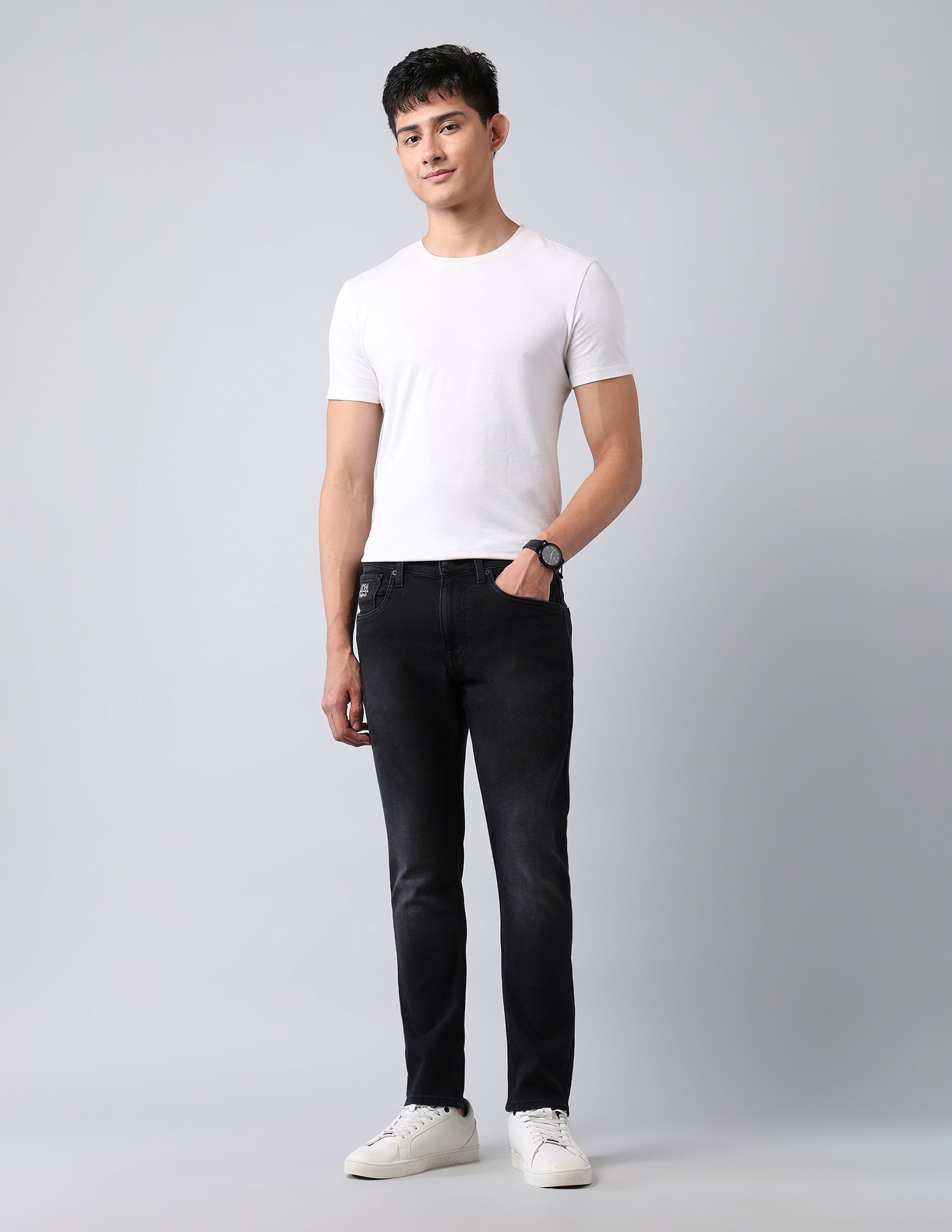 Henry Tapered Fit Black Jeans Black - U.S. POLO ASSN. | Large