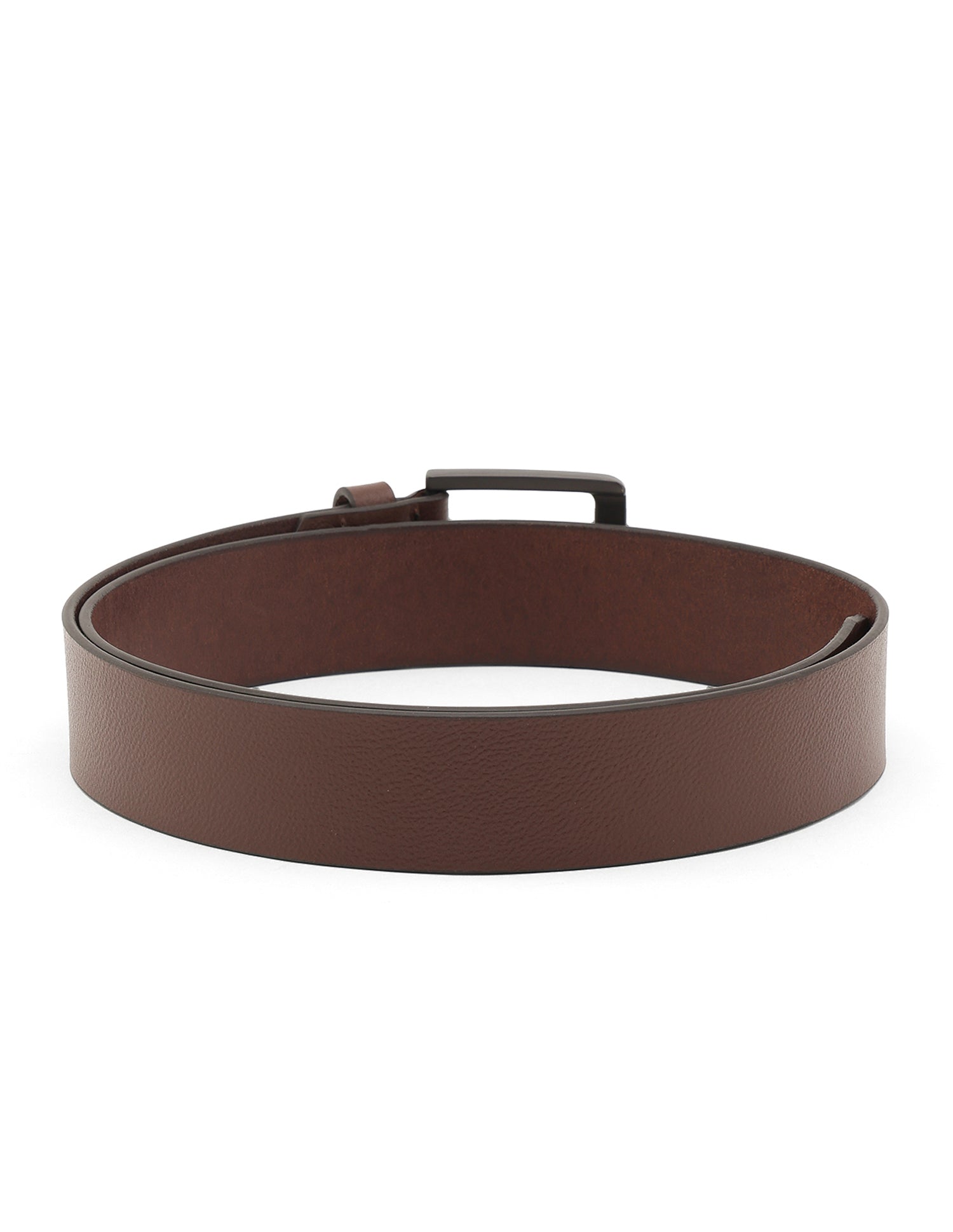Amos Textured Belt Brown - U.S. Polo Assn. India | Large