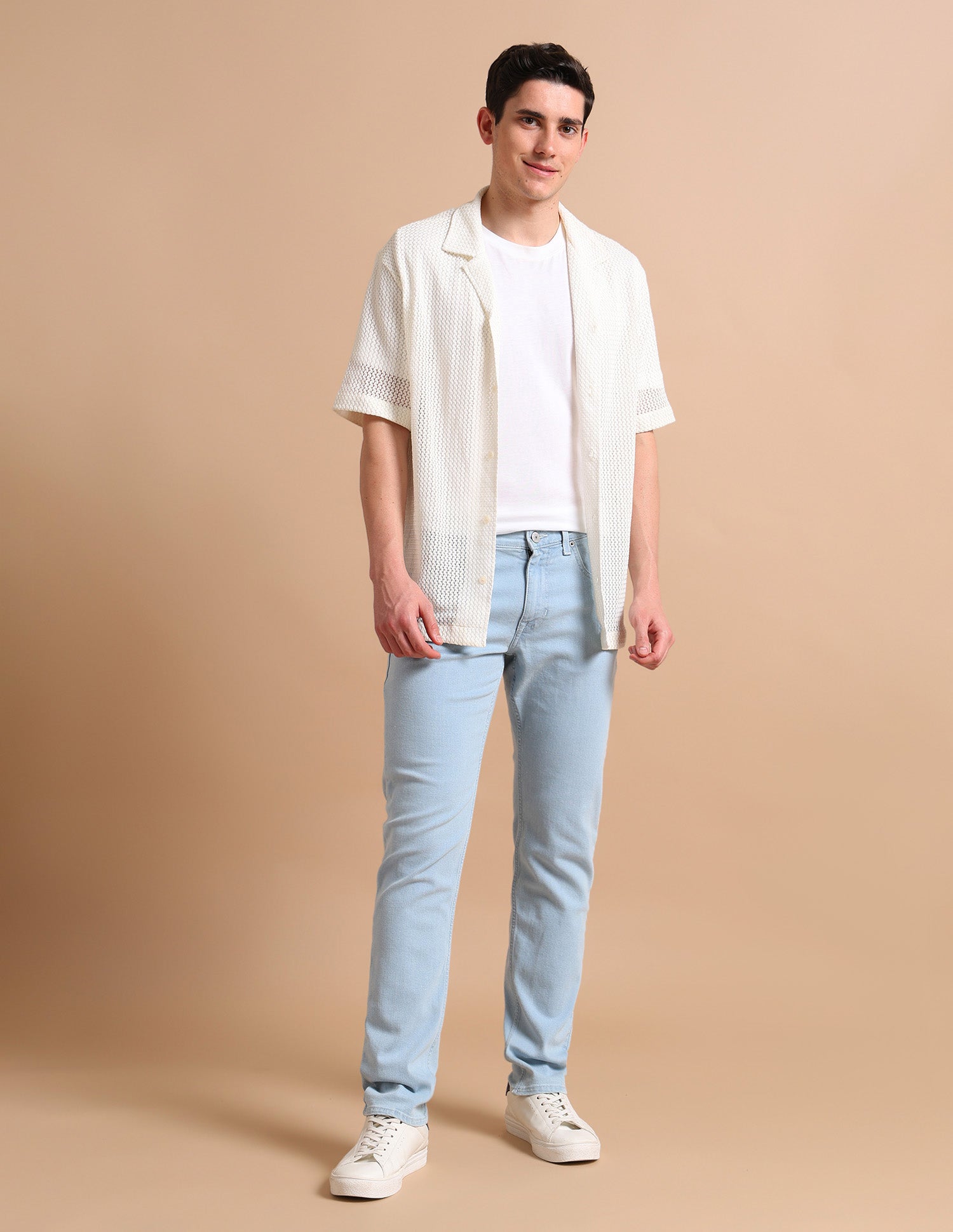 Brandon Slim Tapered Fit Blue Jeans Blue - U.S. POLO ASSN. | Large