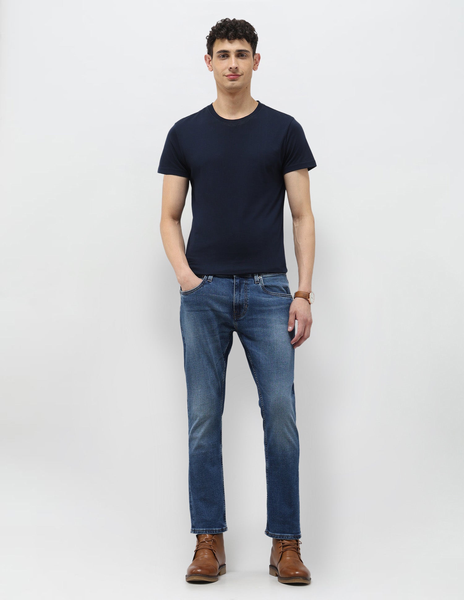 Henry Tapered Fit Blue Jeans Blue - U.S. POLO ASSN. | Large