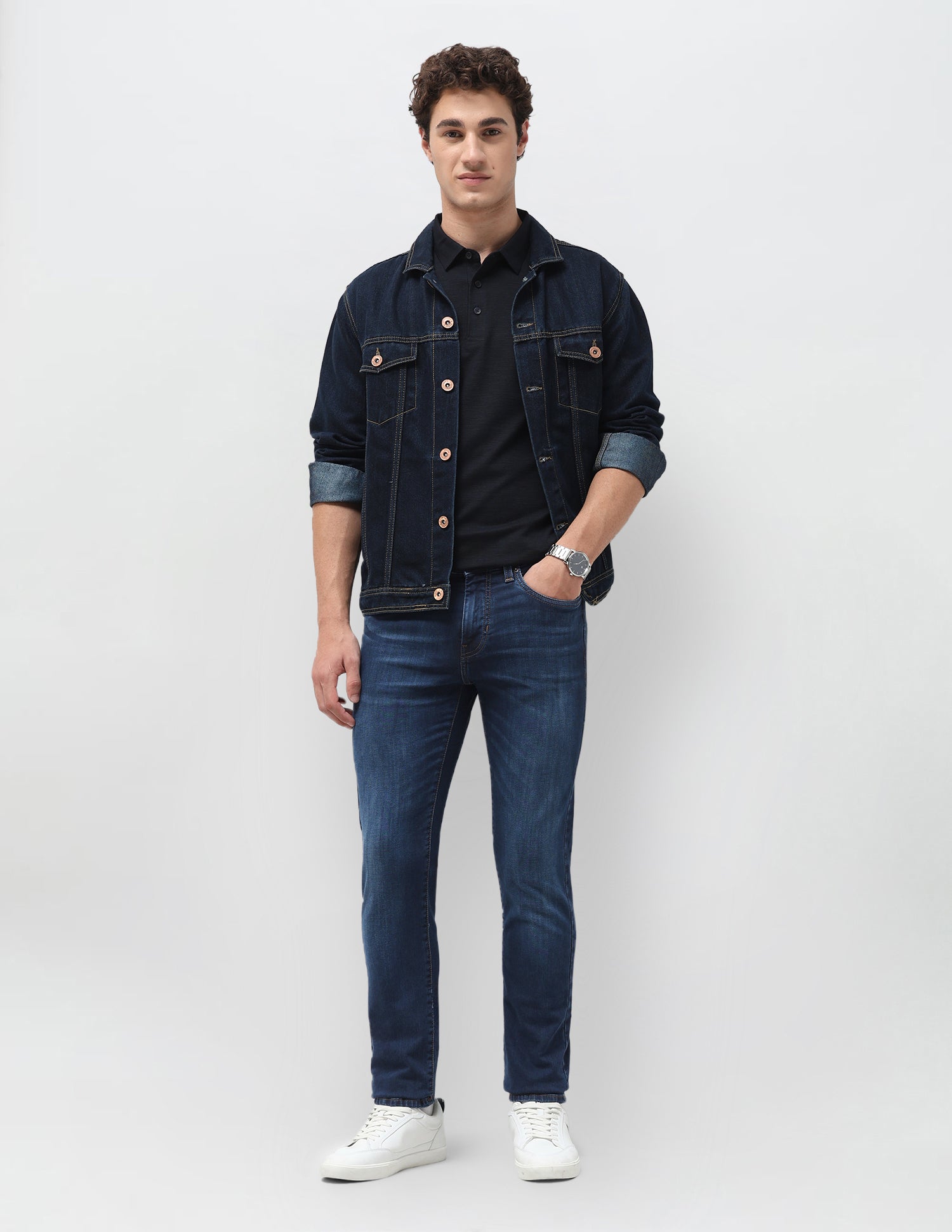 Regallo Skinny Fit Blue Jeans Blue - U.S. Polo Assn. India | Large