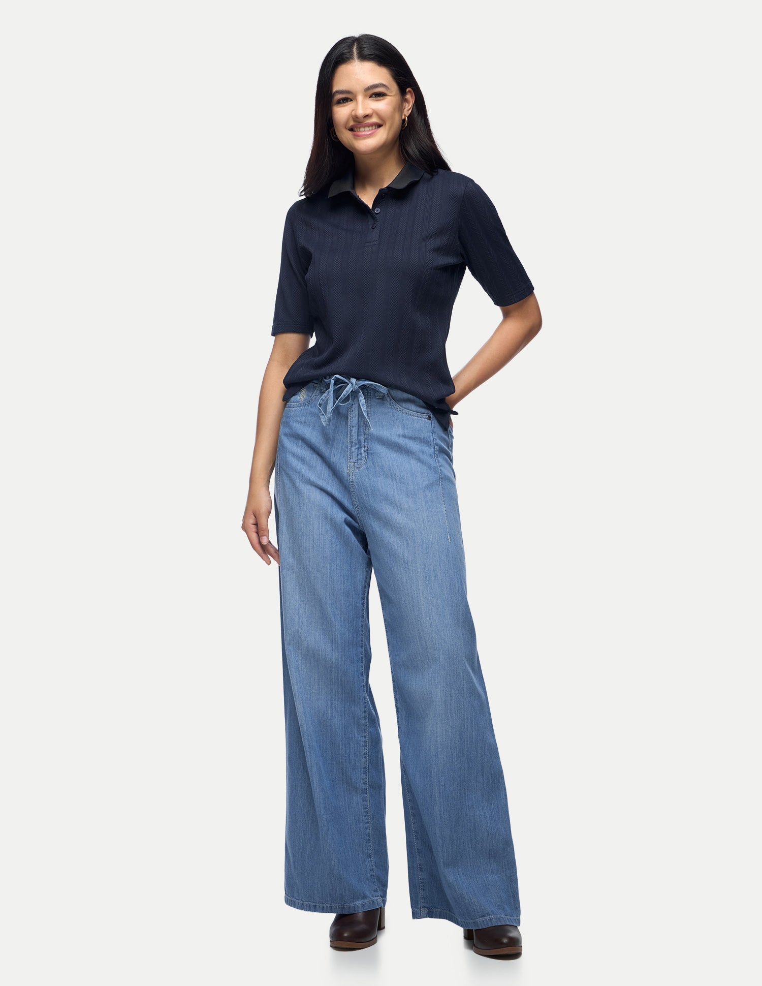 Baggy Fit Blue Jeans Light Blue - U.S. Polo Assn. India | Large