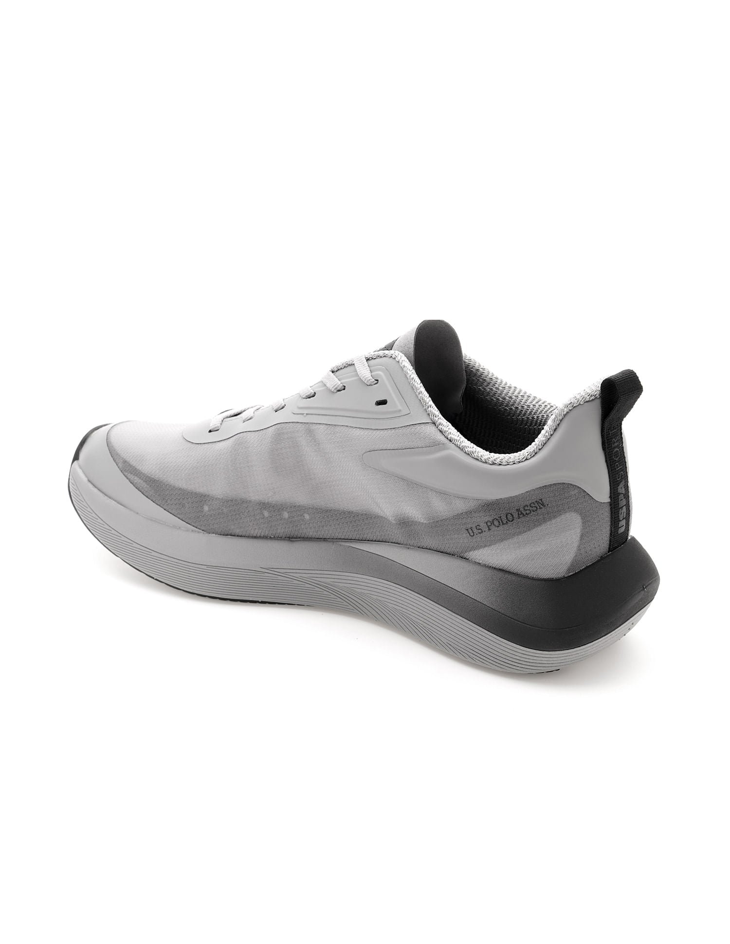Men Frank Grey Uspa Sport  Runpro Running Shoes Grey - U.S. Polo Assn. India | Large