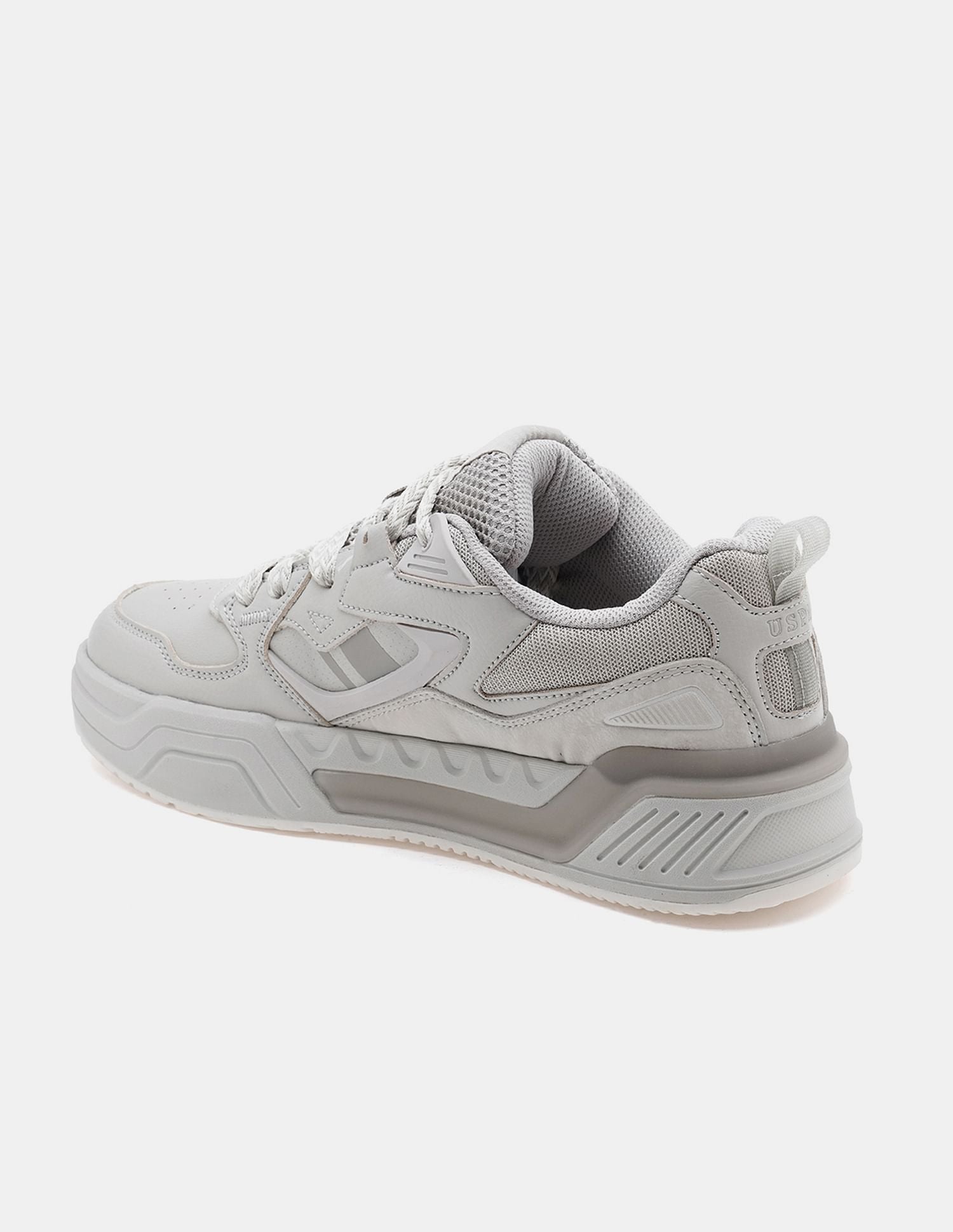 Men Damen Colour Blocked Sneakers Cream - U.S. POLO ASSN. | Large