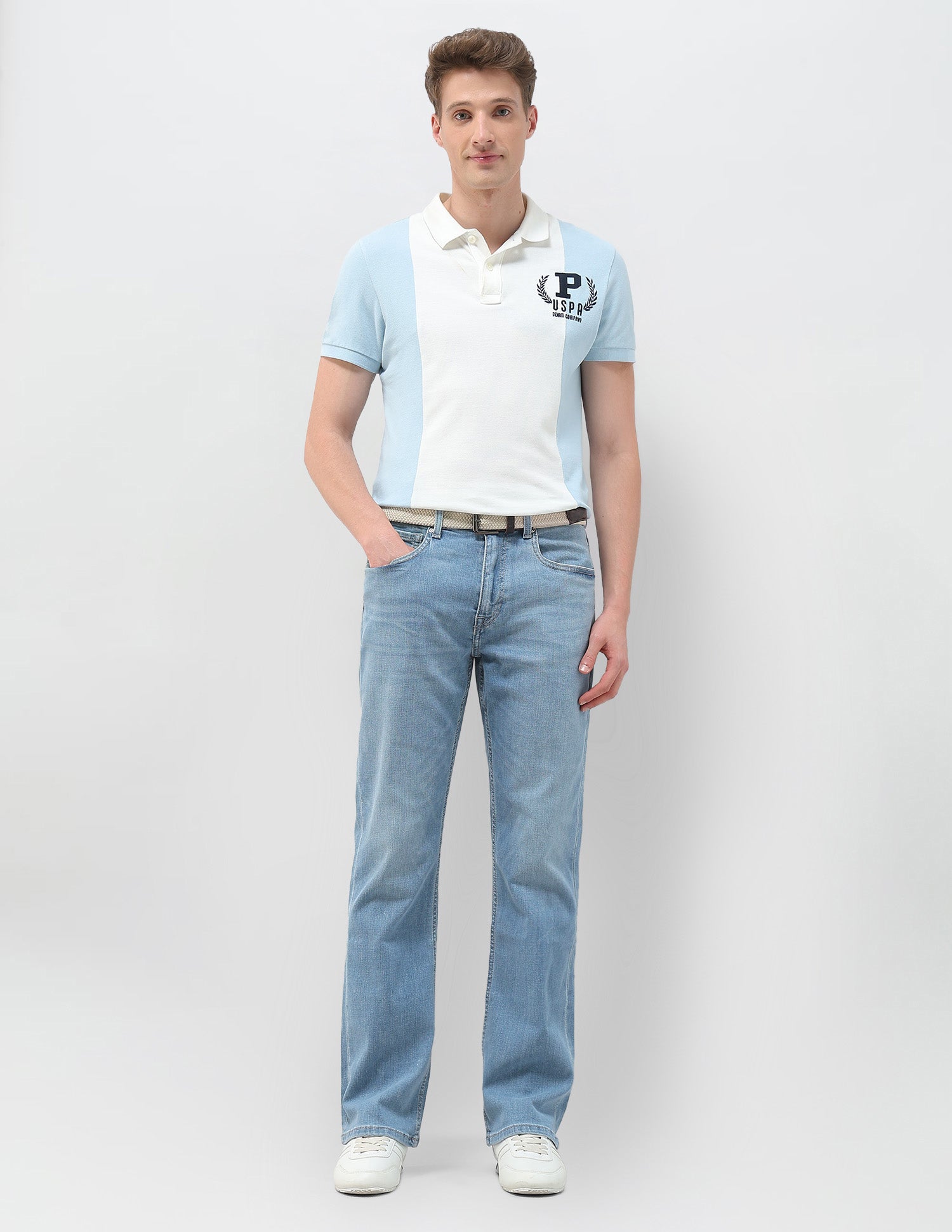 Connor Bootcut Blue Jeans Blue - U.S. POLO ASSN. | Large