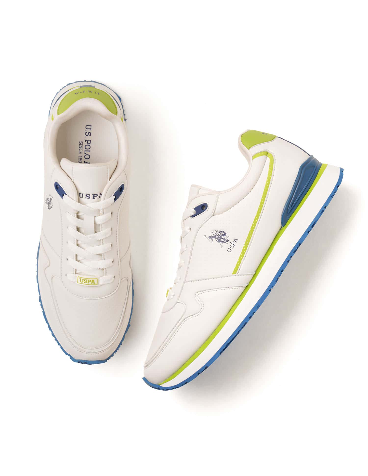 Round Toe Lowen 3.0 Sneakers Off White - U.S. Polo Assn. India | Large