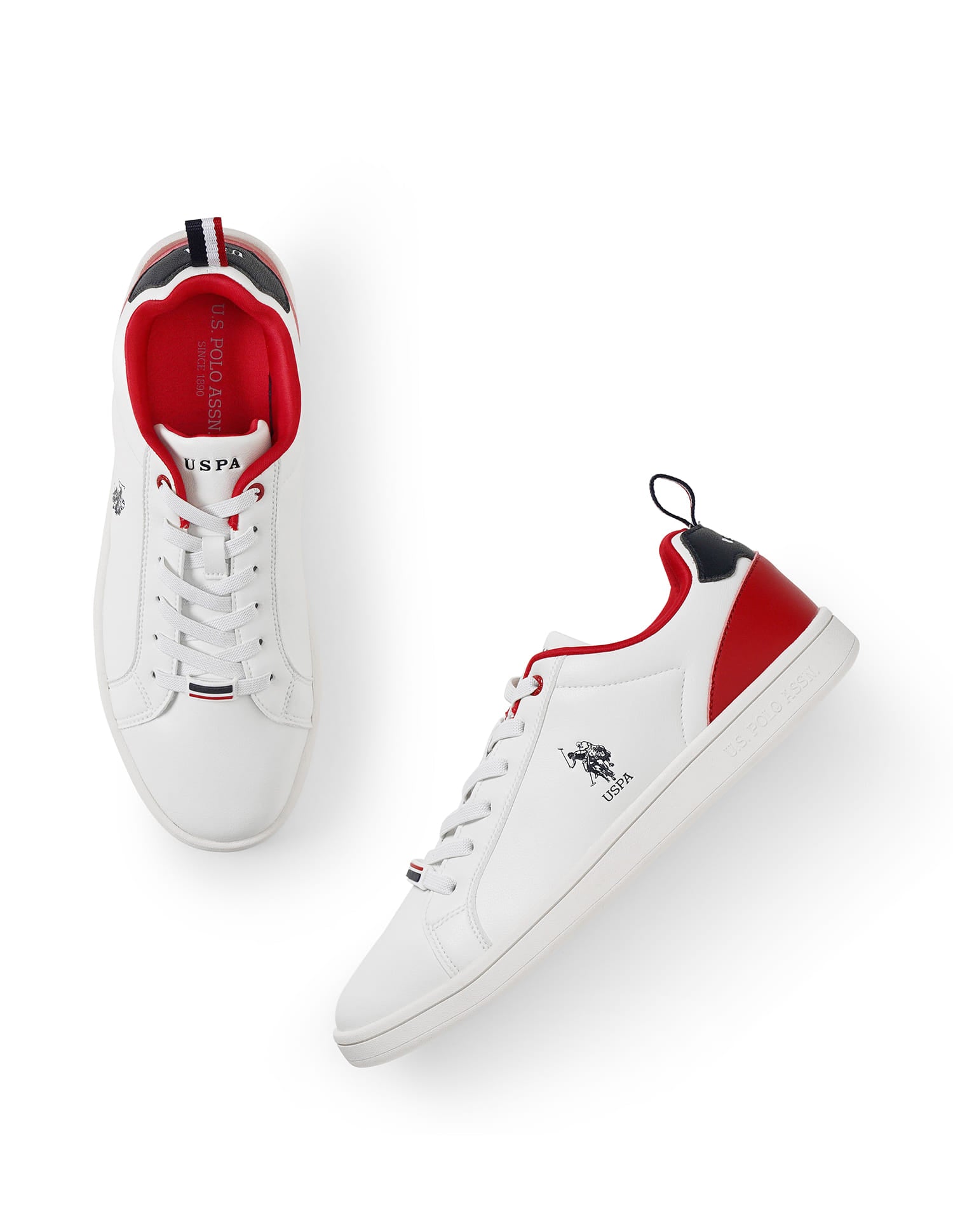 Men Stefan Off White All Day Sneakers Off White - U.S. Polo Assn. India | Large
