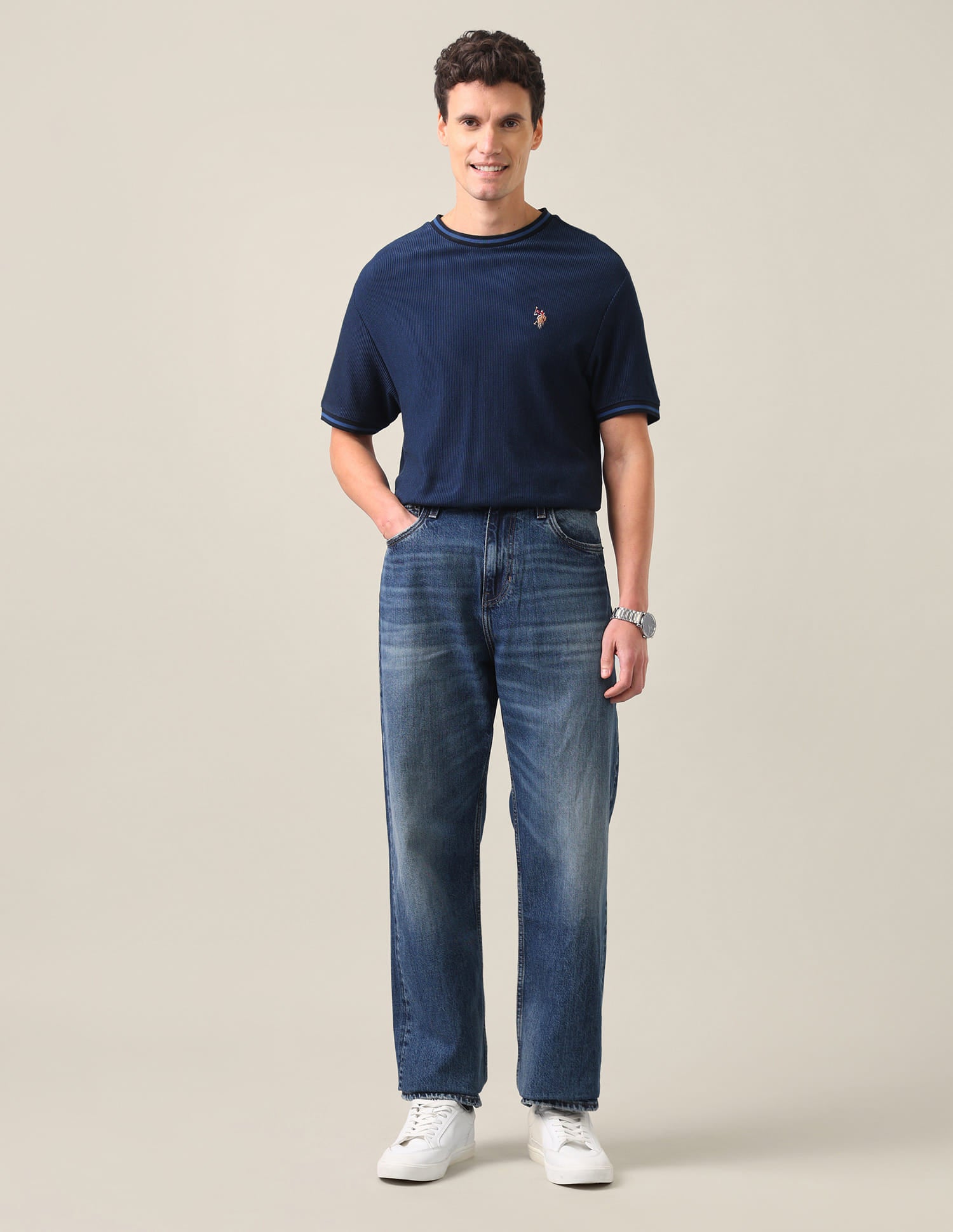 Logan Loose Fit Jeans Blue - U.S. Polo Assn. India | Large