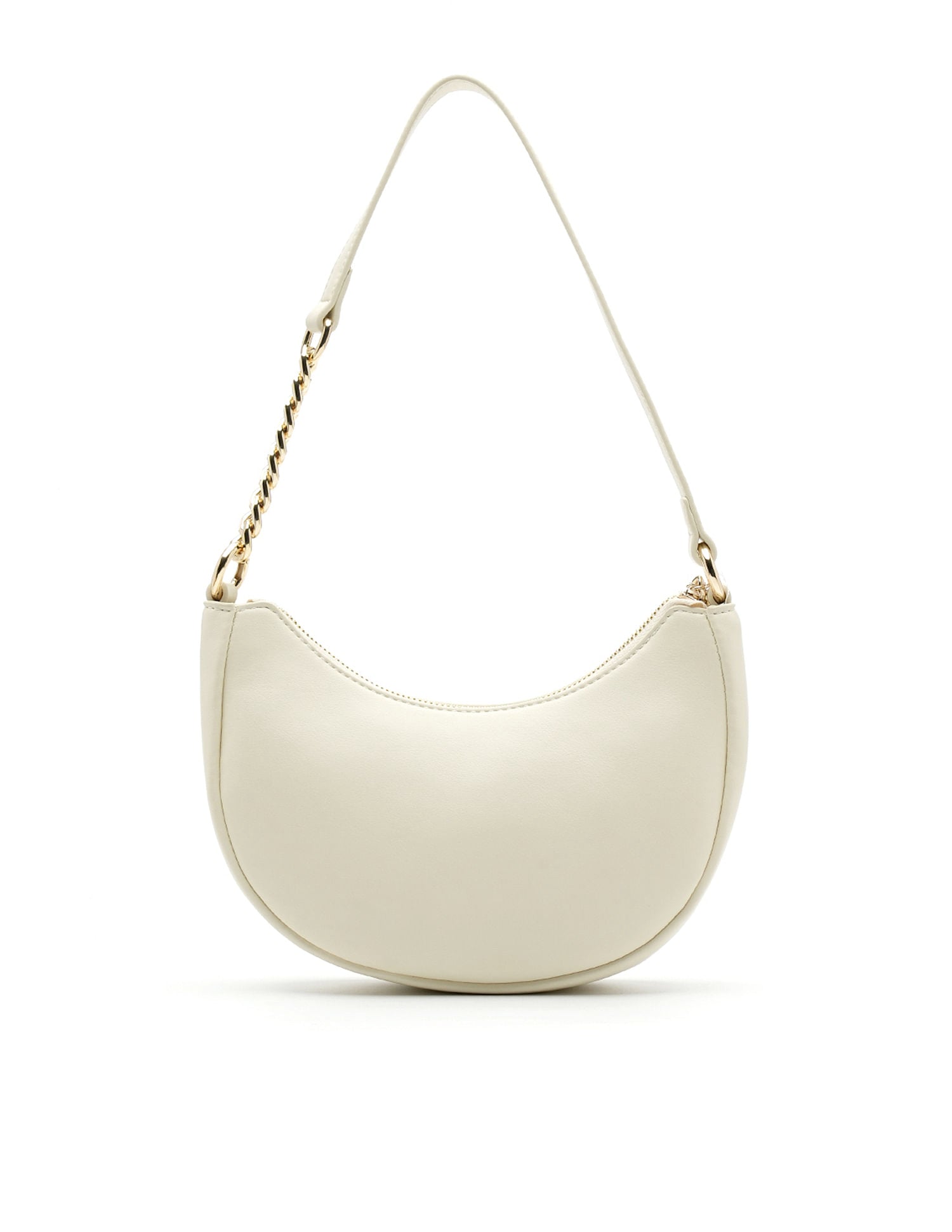 Miranda Textured Shoulder Bag Beige - U.S. POLO ASSN. | Large