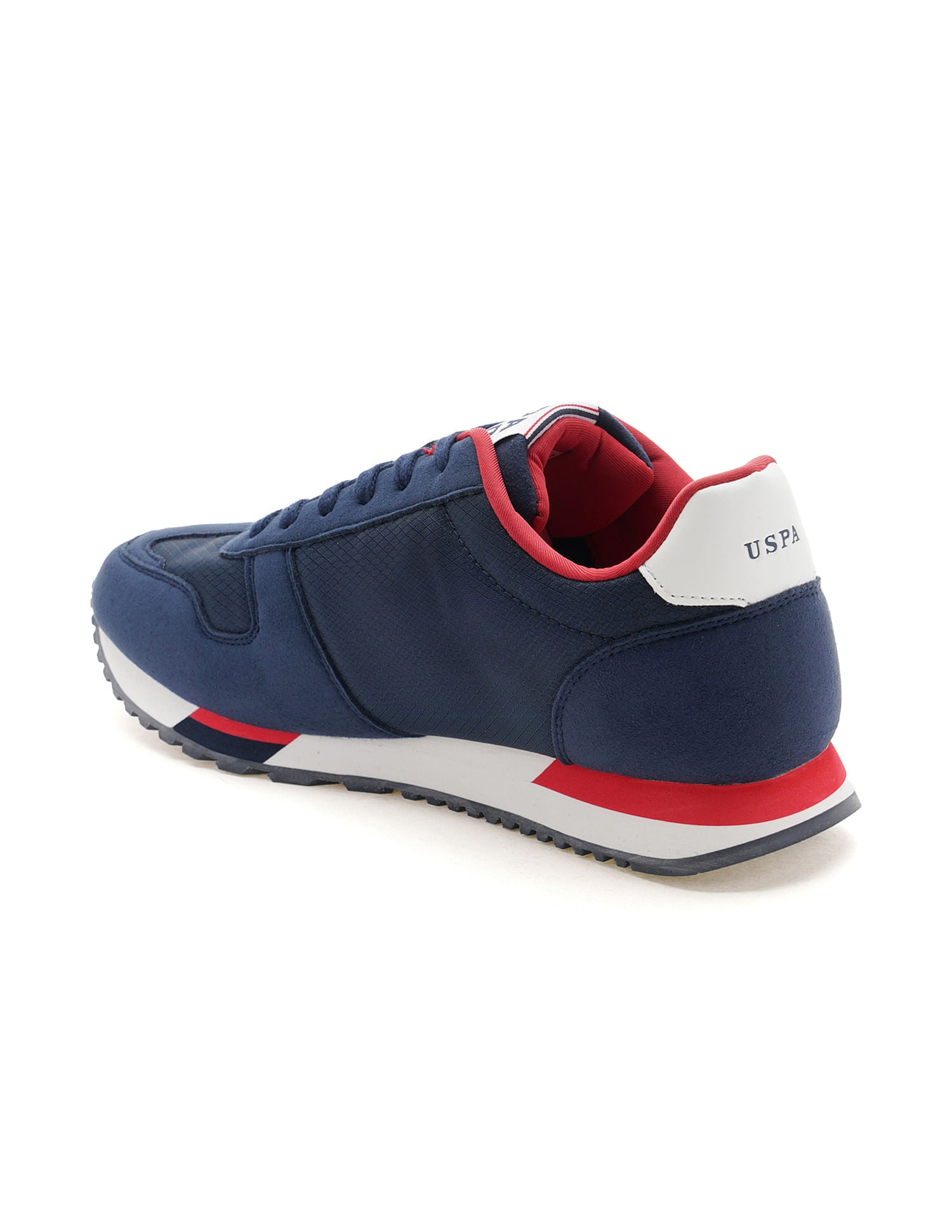 Men Bart Navy Retro Sneakers Navy - U.S. Polo Assn. India | Large